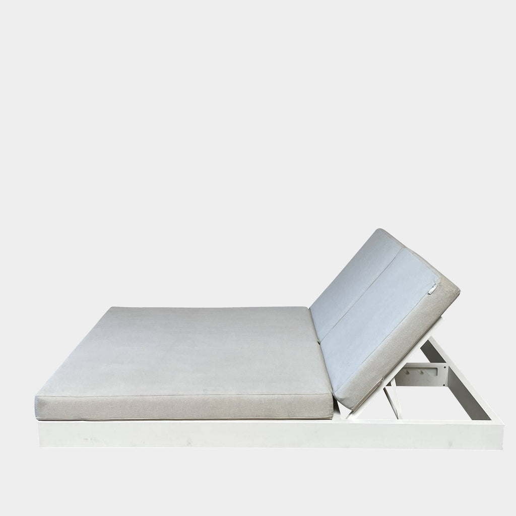 A Gandia Blasco Chill 140 Reclining Sun Beds on a white background.