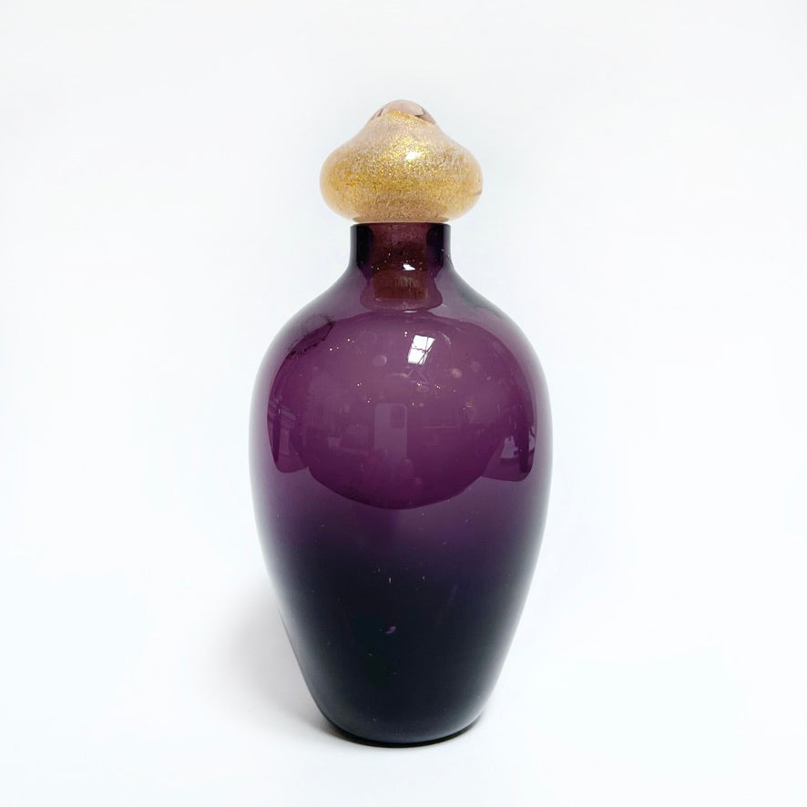 Venini Bottle or Vase With deep jewel tones Modern Resale