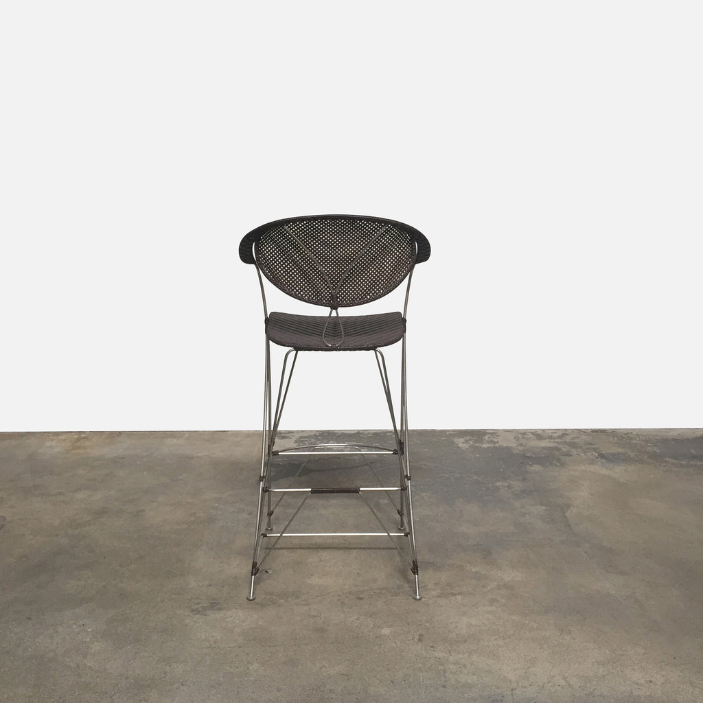 A set of Outdoor Bar Height Stools (Set of 2) by Yamakawa on a white background.