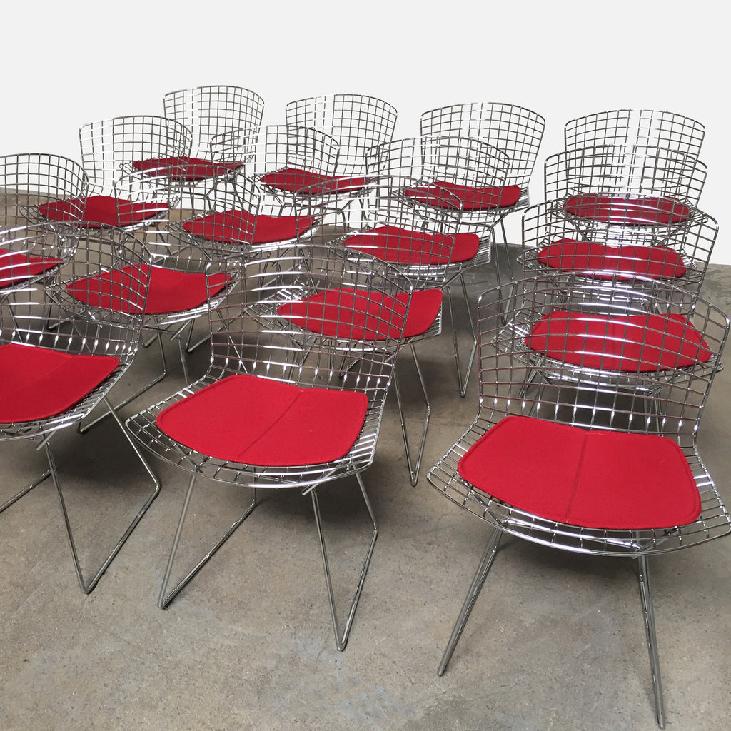 Bertoia Side Chairs, Dining Chair - Modern Resale