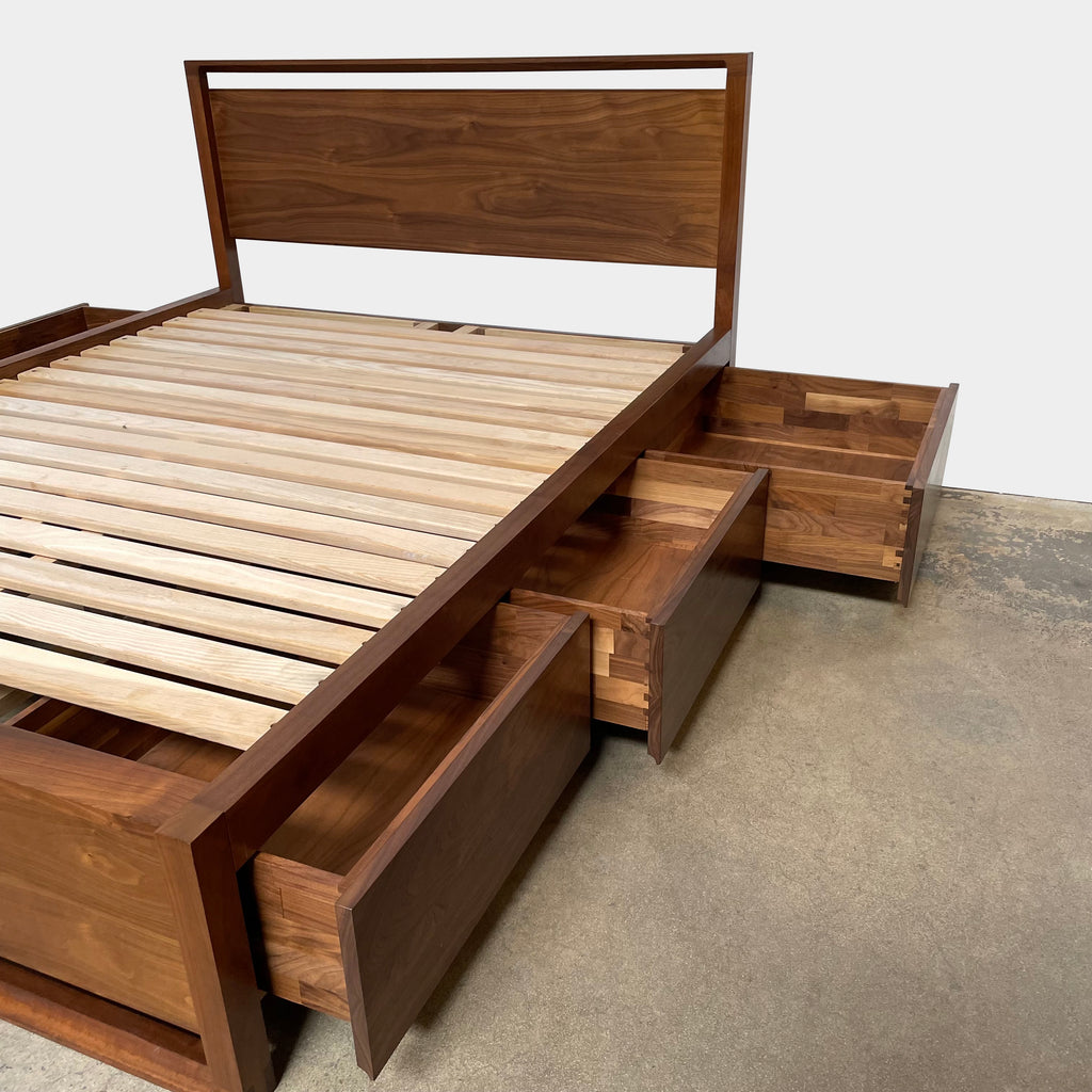Full Size Matera Bed with Storage, Beds - Modern Resale