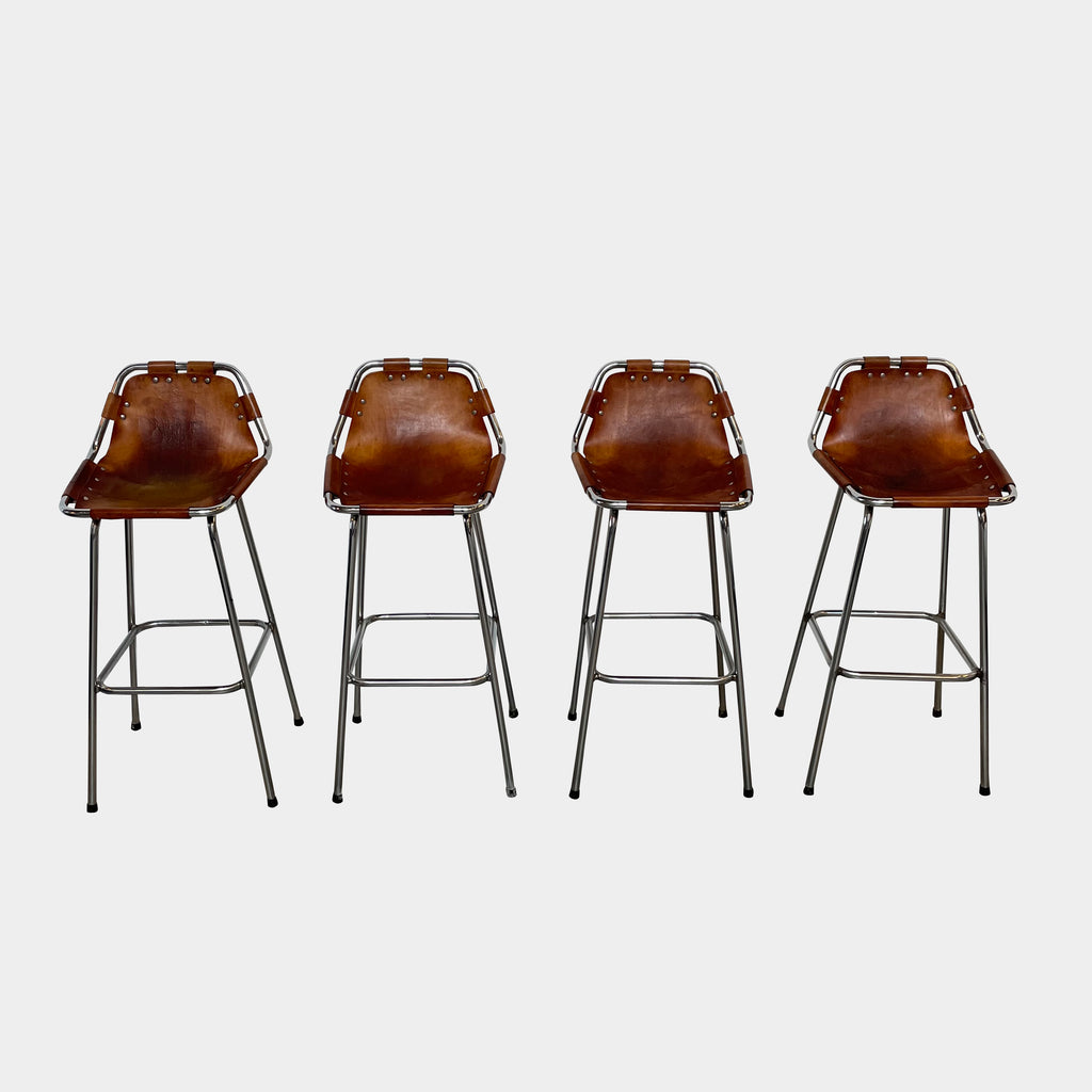 A pair of Dal Vera Les Arcs Bar Height Stool Set on a white background.