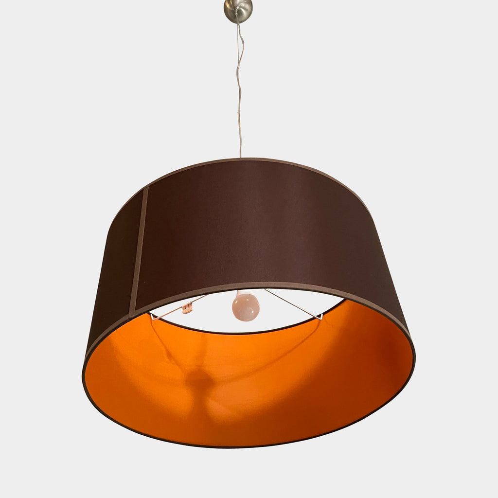 Penta Light with Orange Shade, Suspension Lights - Modern Resale