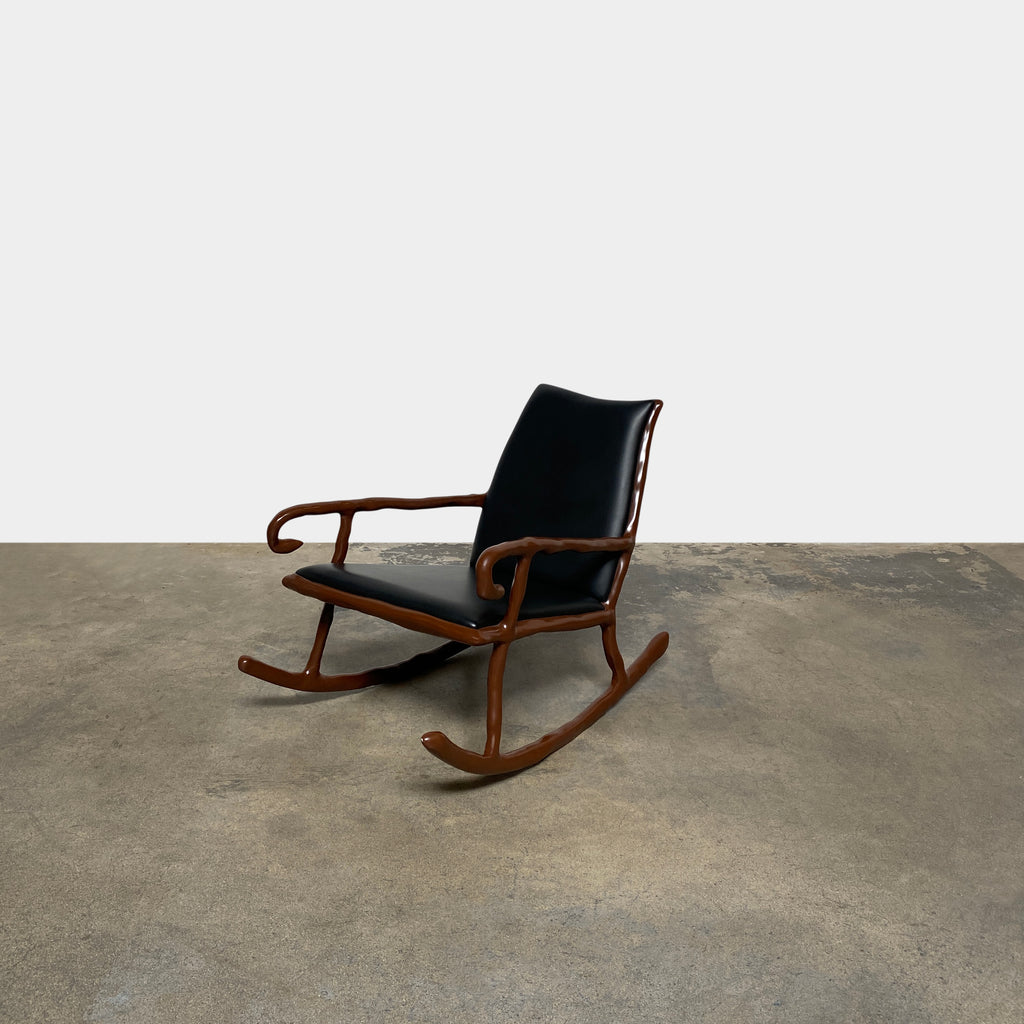 Clay Low Rocking Chair, Lounge Chairs - Modern Resale
