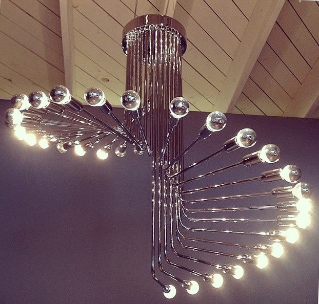 Spirale Chandelier, Suspension Lights - Modern Resale