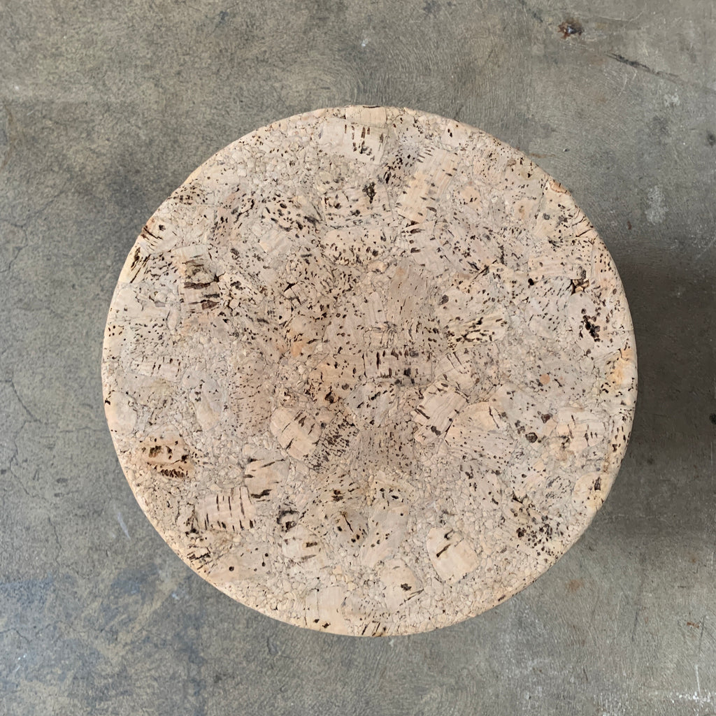 Cork Side Table, Side Table - Modern Resale