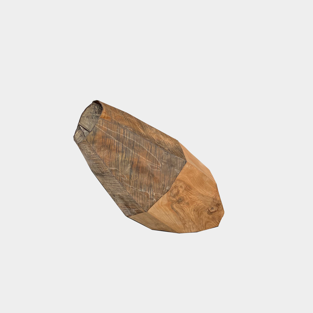 Wood and Silk Vessel,  - Modern Resale