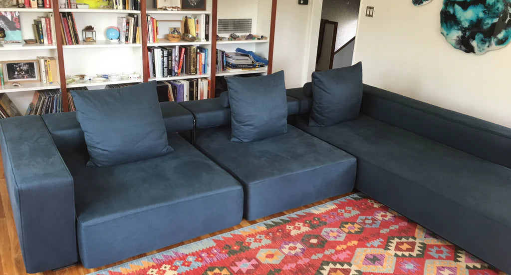 Client Inspiration: Smart Thinking Gets You a Designer Sofa for a Last Minute Oscar Party