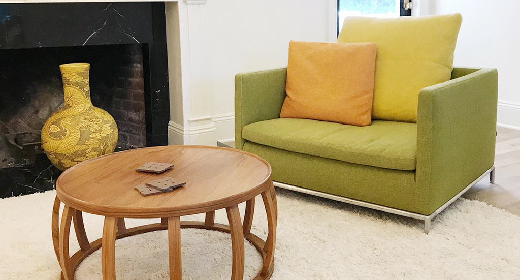 Client Inspiration: B&B Duo Creates a Relaxing Spot in Front of the Fireplace