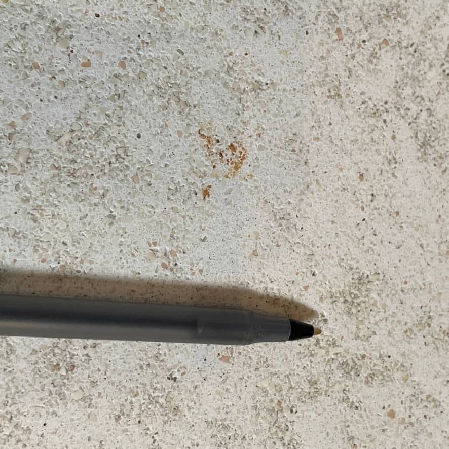 An adjustable-height Paola Lenti Giro Outdoor Side Table for outdoor living, displayed on a white background.