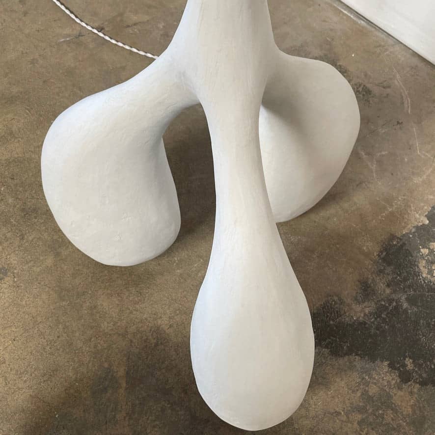 A Ralph Pucci Mahina Floor Light Sculpture 3d printed.