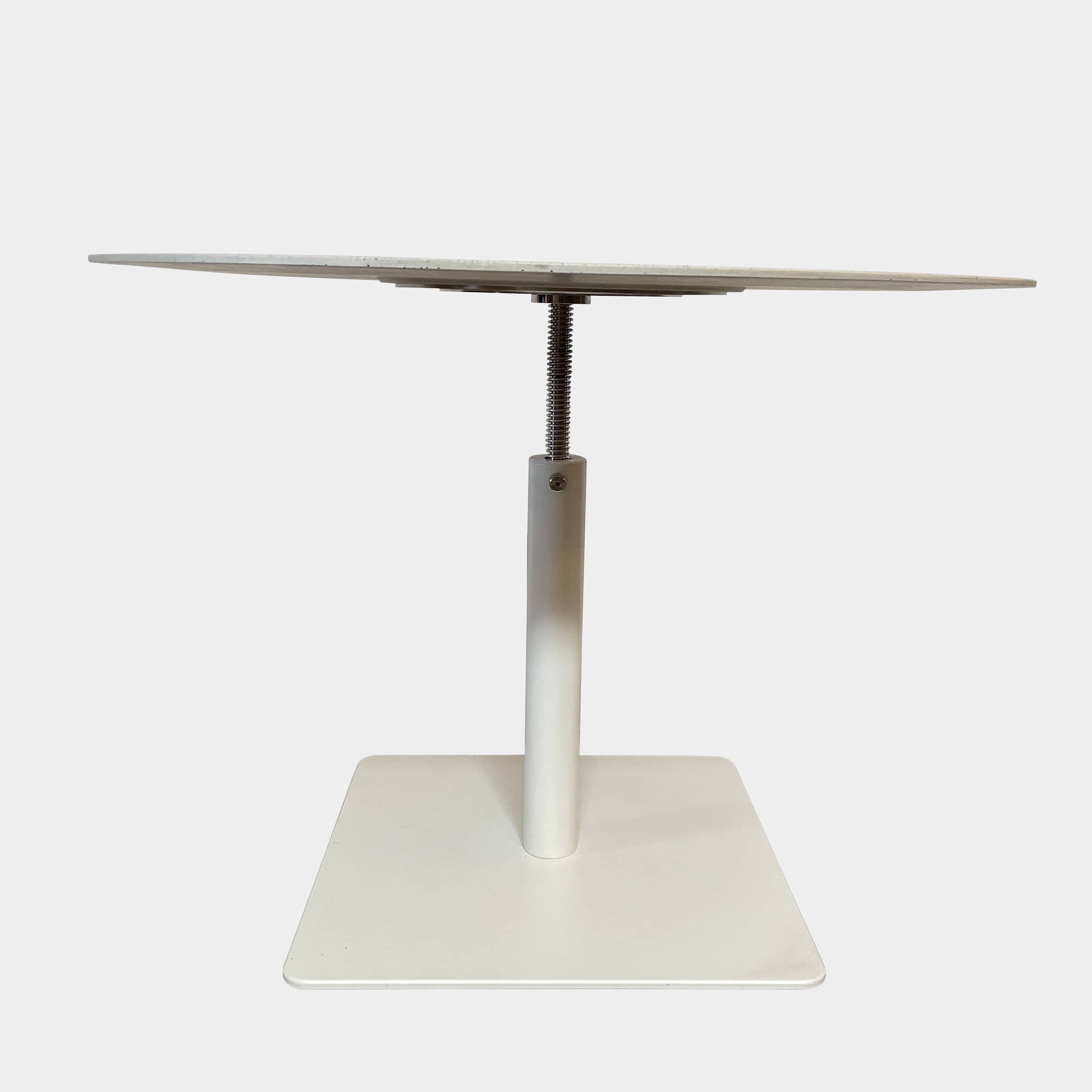 An adjustable-height Paola Lenti Giro Outdoor Side Table for outdoor living, displayed on a white background.