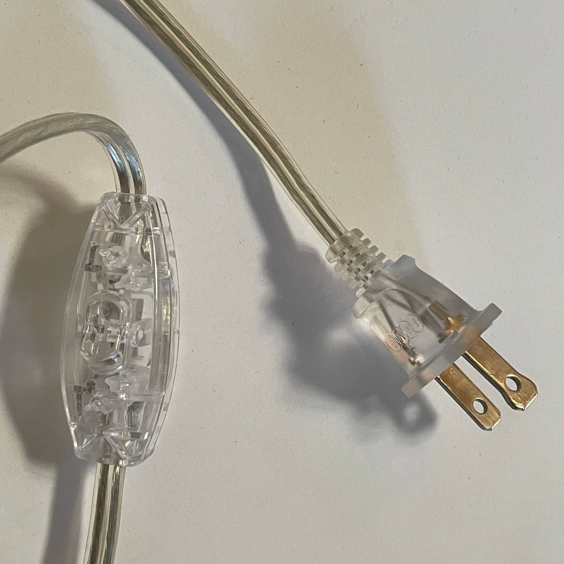 An elegant Baccarat Eye Table Lamp with a white shade designed by Nicolas Triboulot.