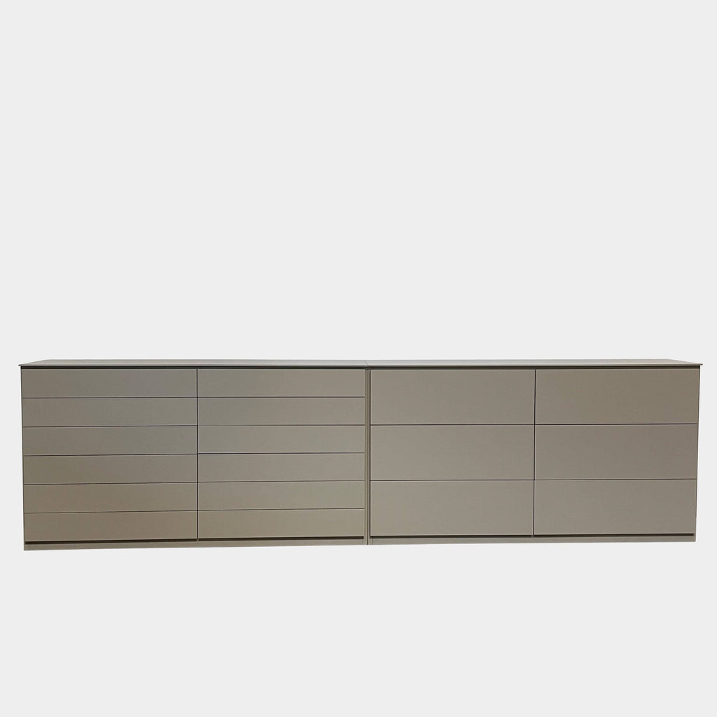 A Molteni & C 606 Six Drawer Cabinet / Dresser on a white background.