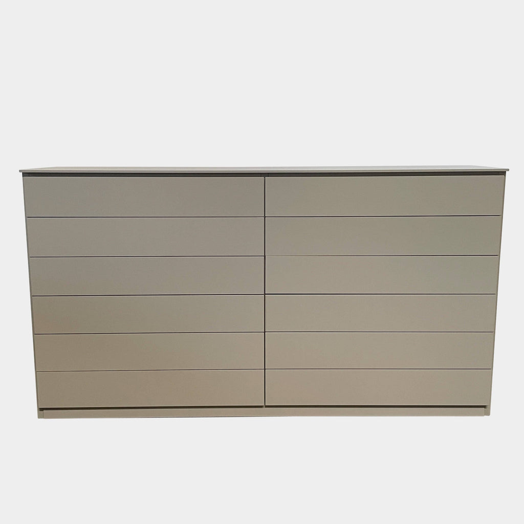 A Molteni & C 606 Twelve Drawer Cabinet/ Dresser on a white background.