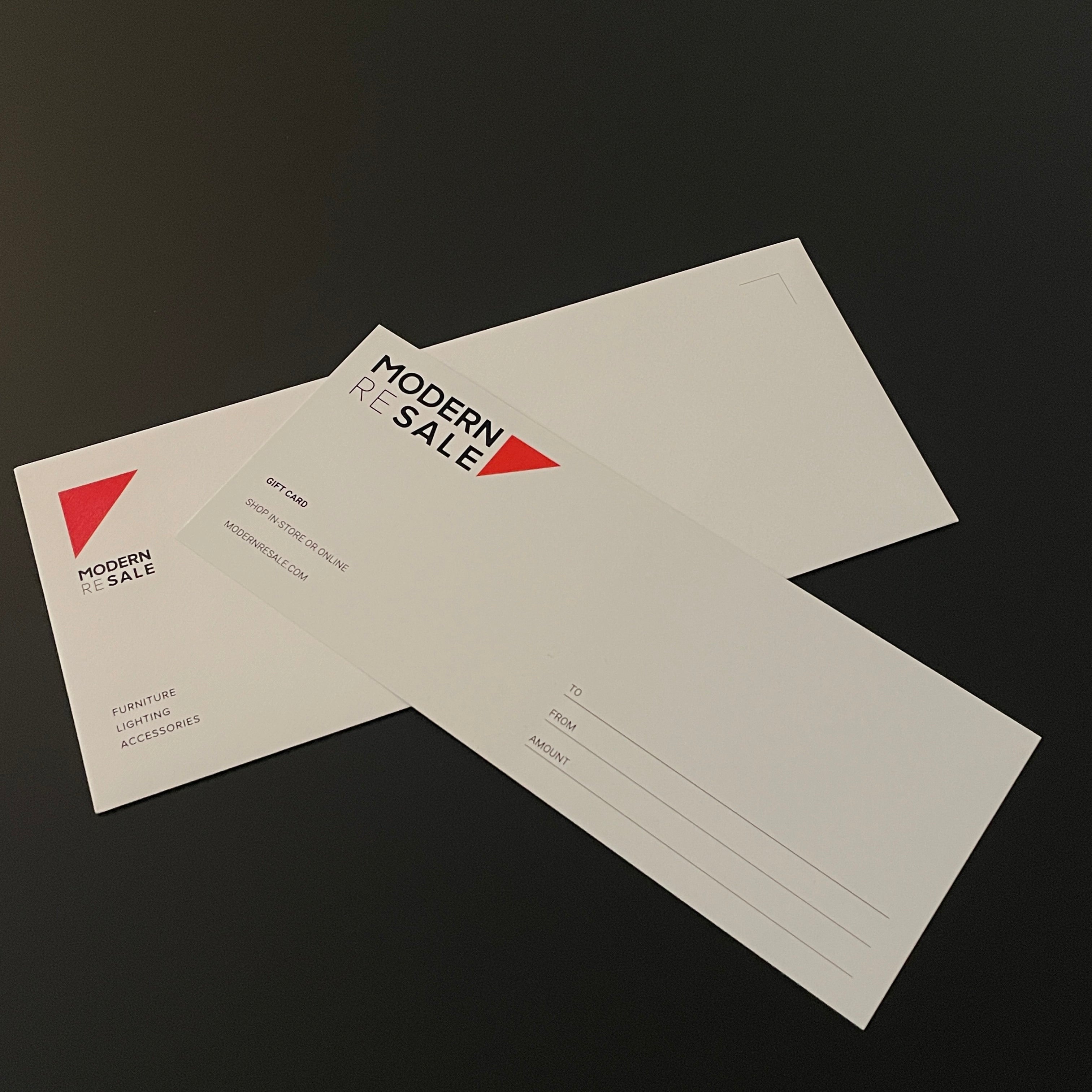 Gift Certificate, Gift Card - Modern Resale