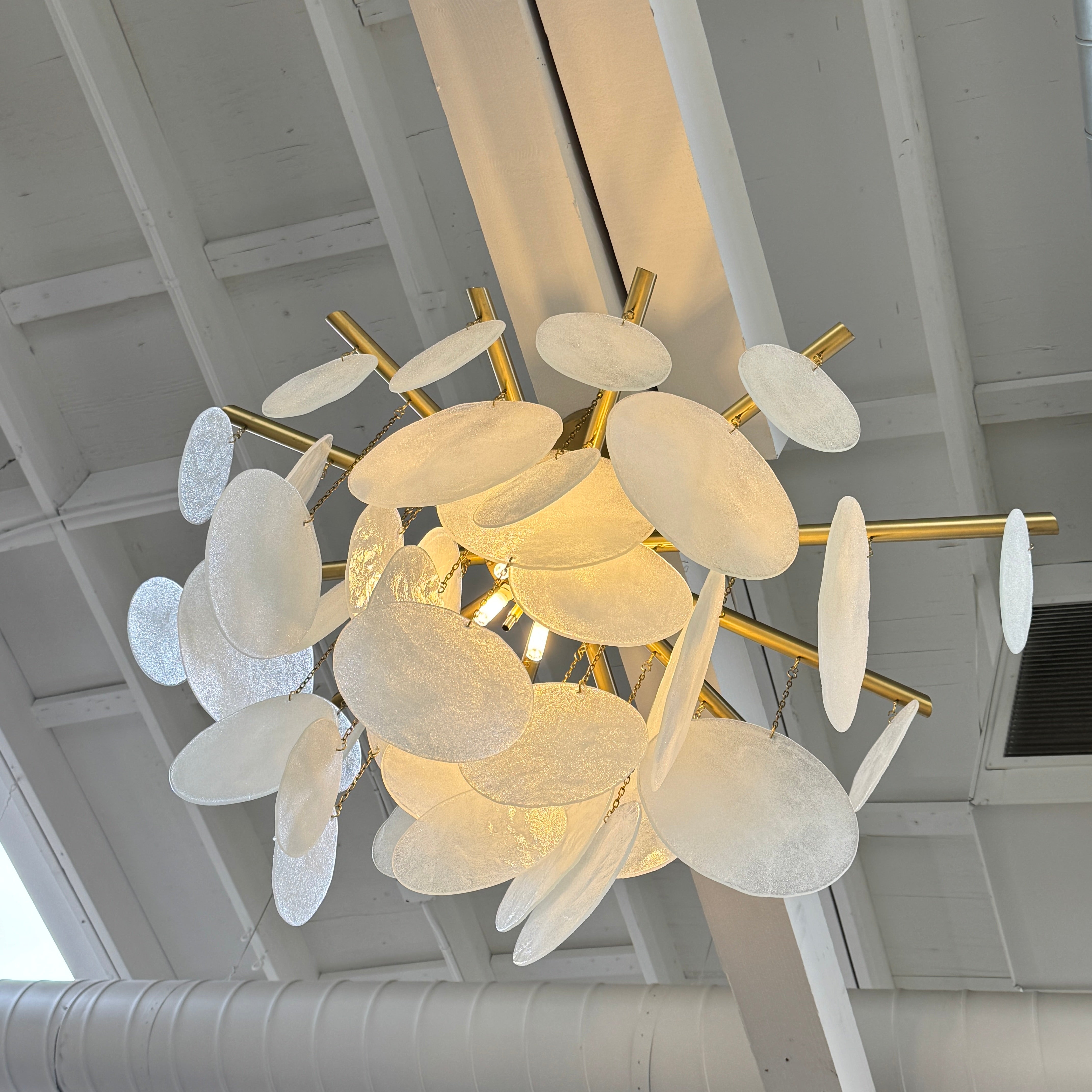 ⚠️ゆっきー⚠️「Chandelier」Novelbright Marvel 8 Light Chandelier – Aged Brass – Lucas McKearn