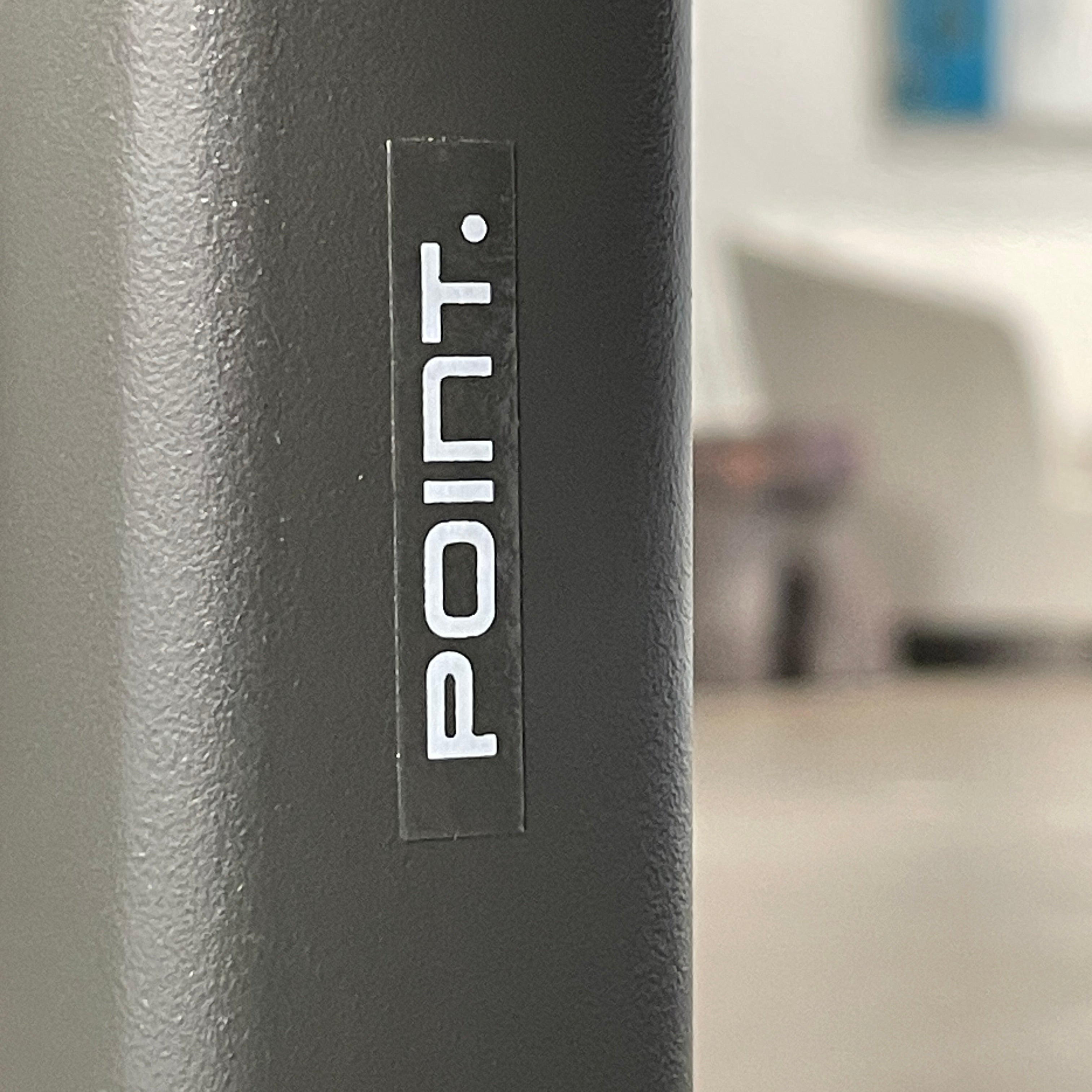 Two light gray sofas from the Point 1920 Long Island Outdoor Seating Set, featuring matching cushions and GOOD SIDE slat suspension, are arranged around a rectangular coffee table on a plain white background.