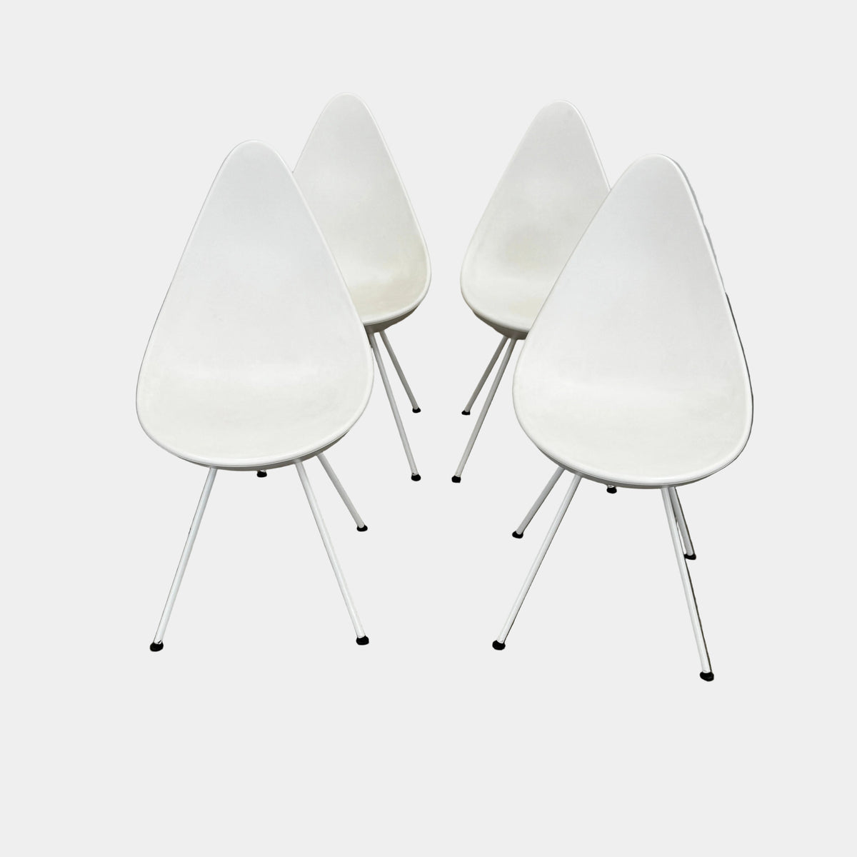 Fritz Hansen Drop Chair Set of 4