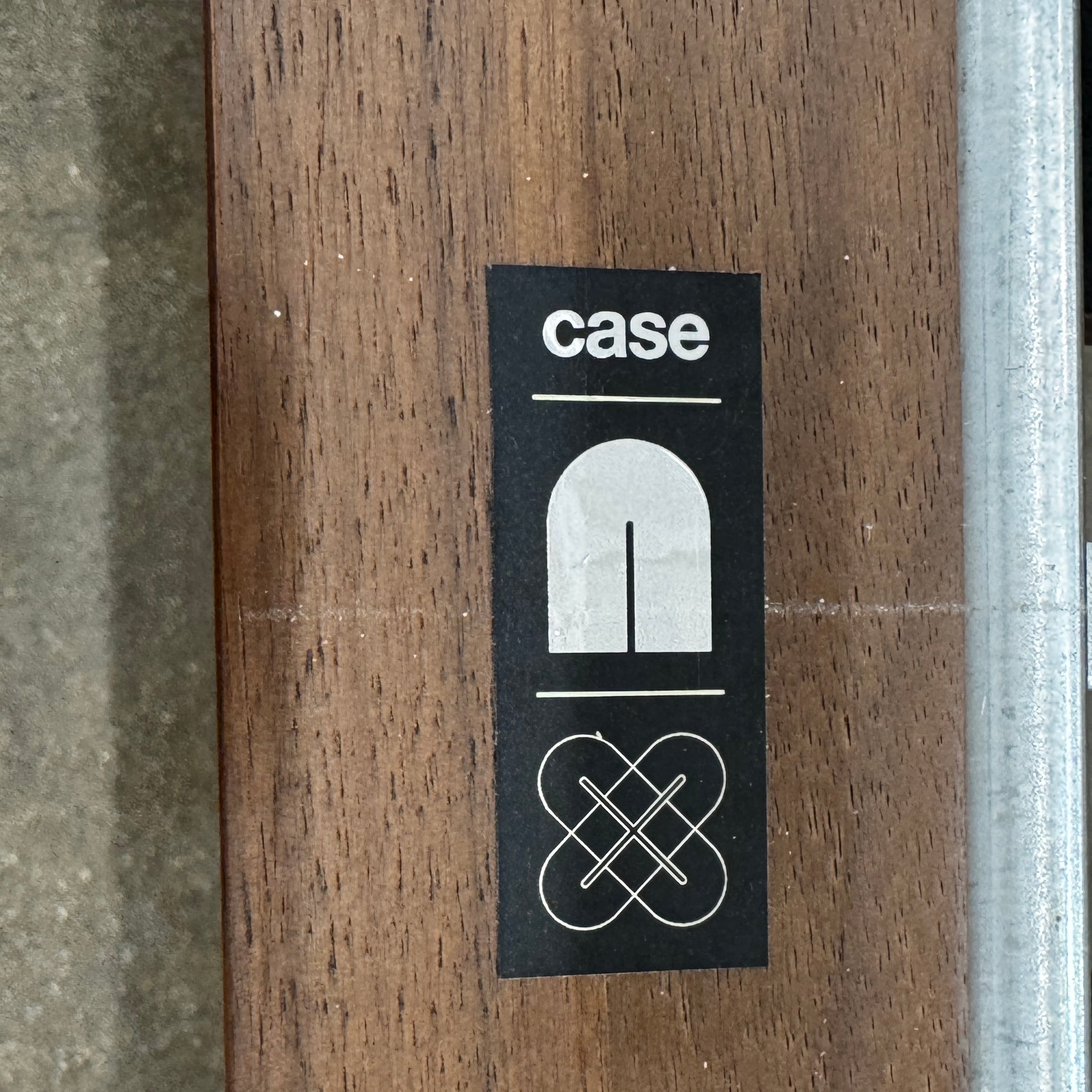 The Case Design Dulwich Extension Table by Case is an elegant rectangular walnut dining table with four legs and a smooth, flat surface, viewed from the front against a plain white background—ideal for modern dining spaces.