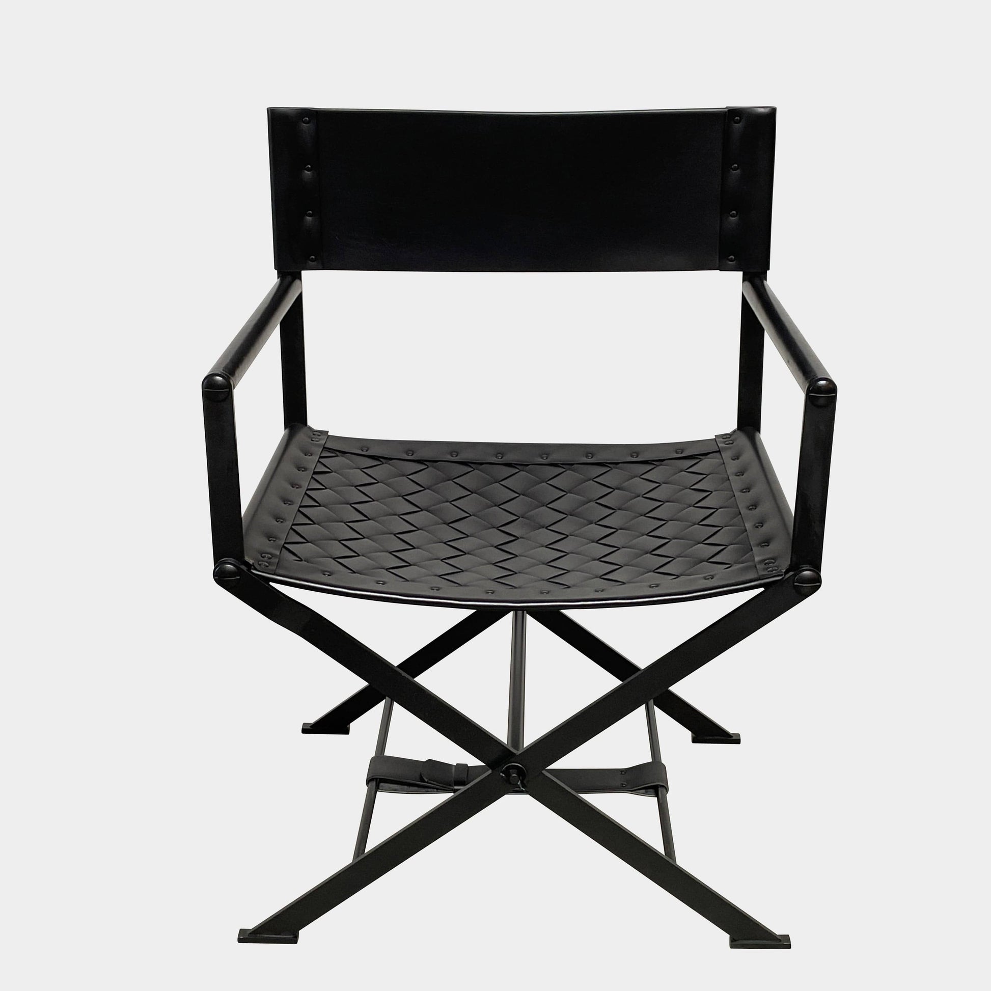 Nero Leather Director's Chair, Work Chairs - Modern Resale