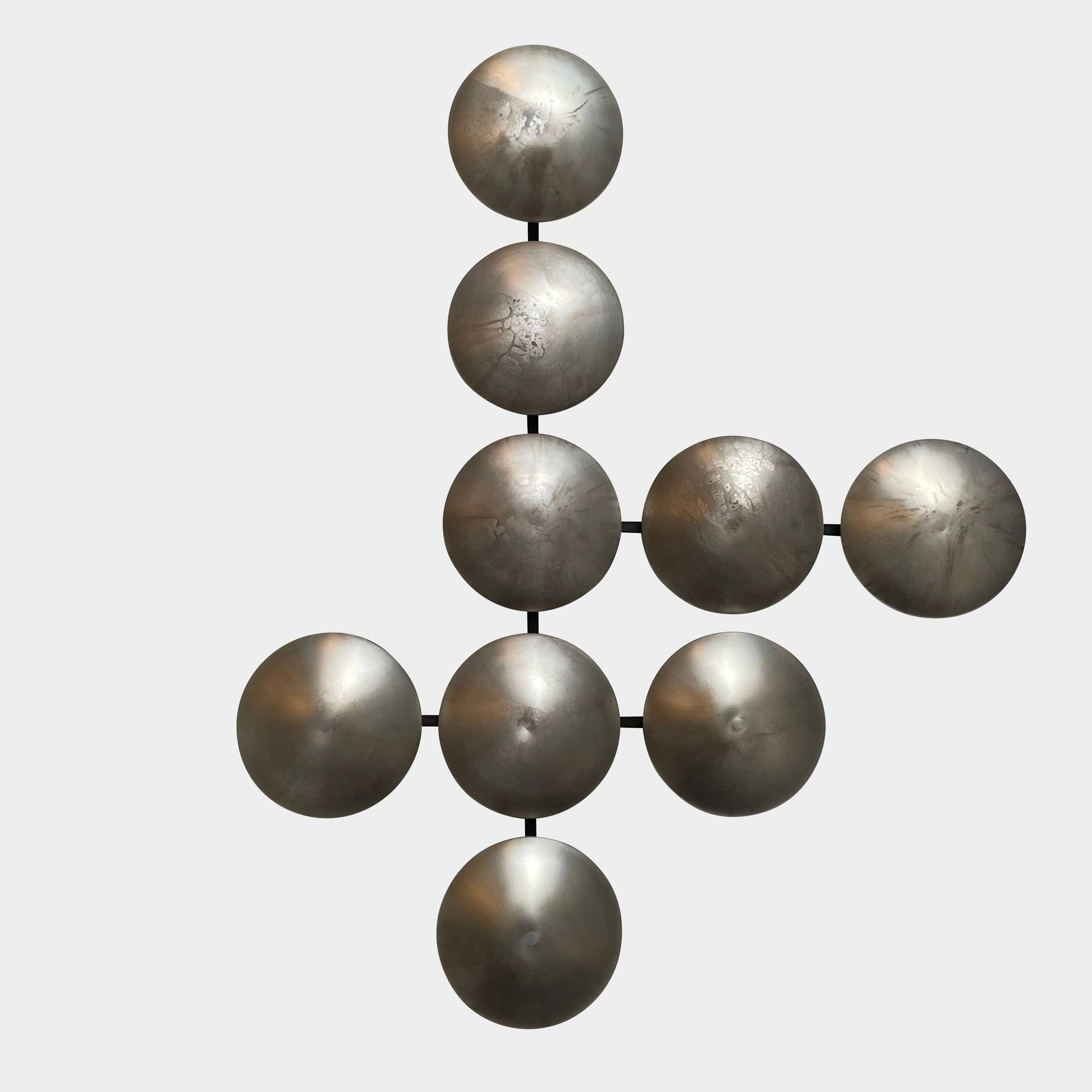 A group of Henge Wall Clips Light on a white background.