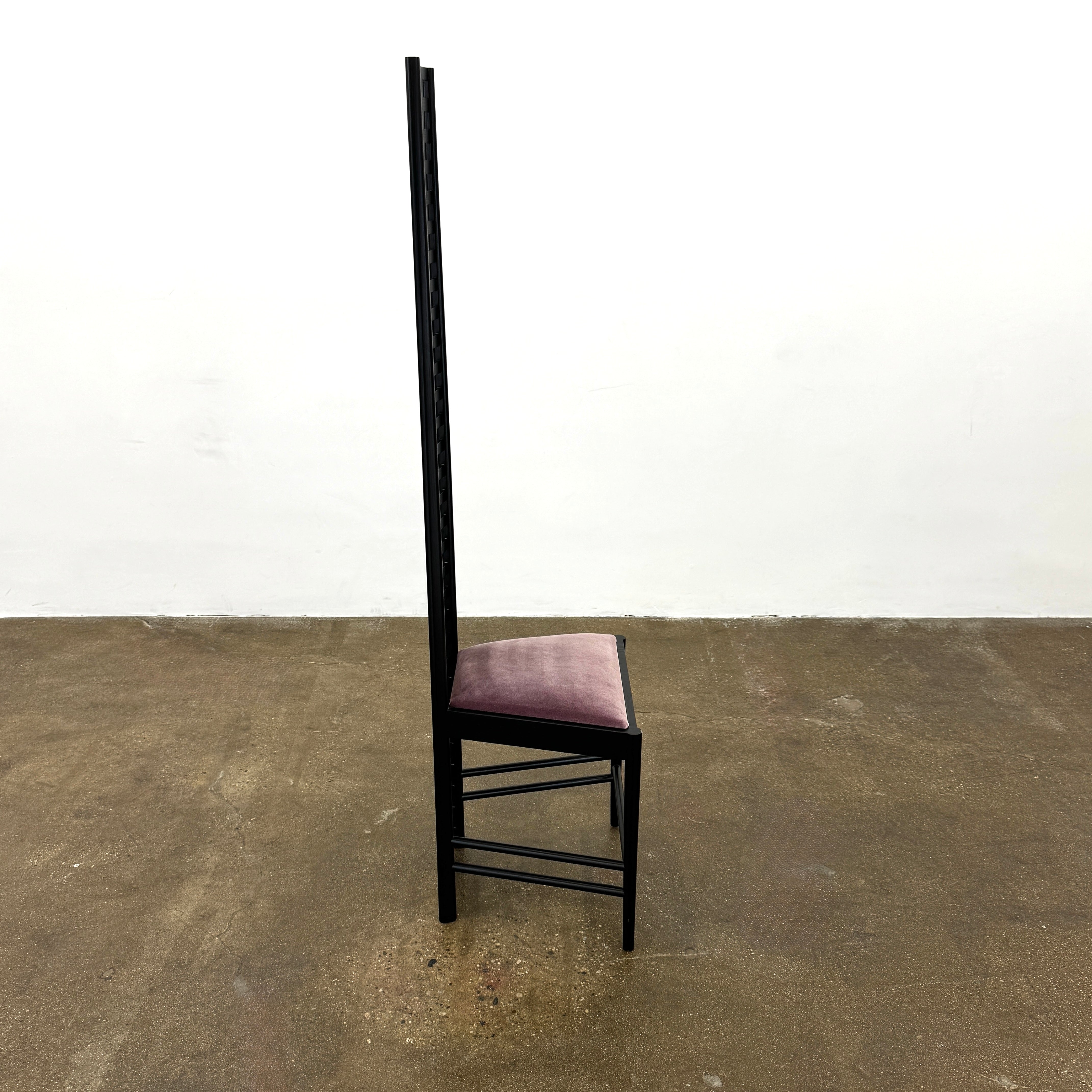 Pair of Cassina 292 Hill House Chairs by Charles R. Mackintosh