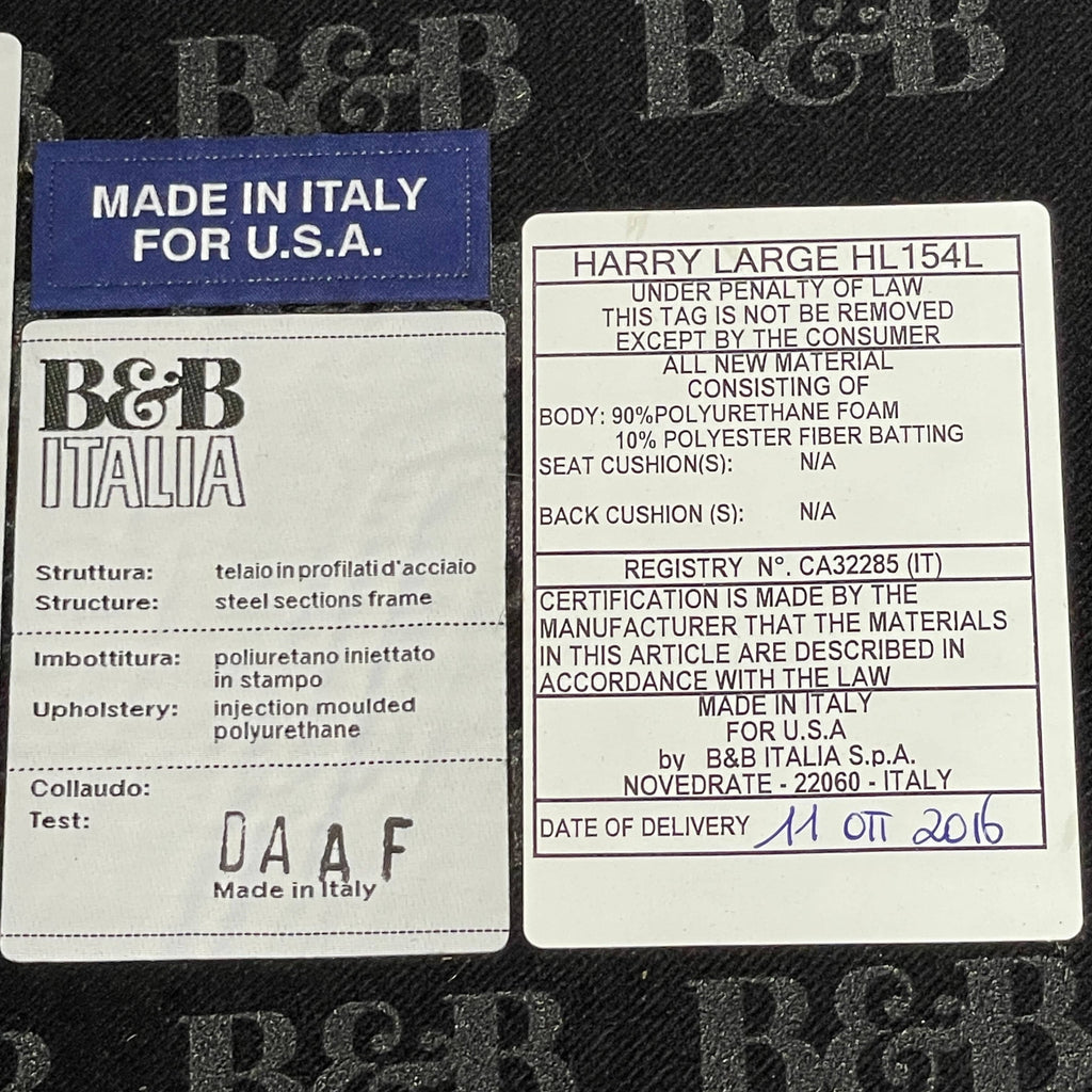 B&B Italia Harry Ottoman, Benches & Ottomans - Modern Resale
