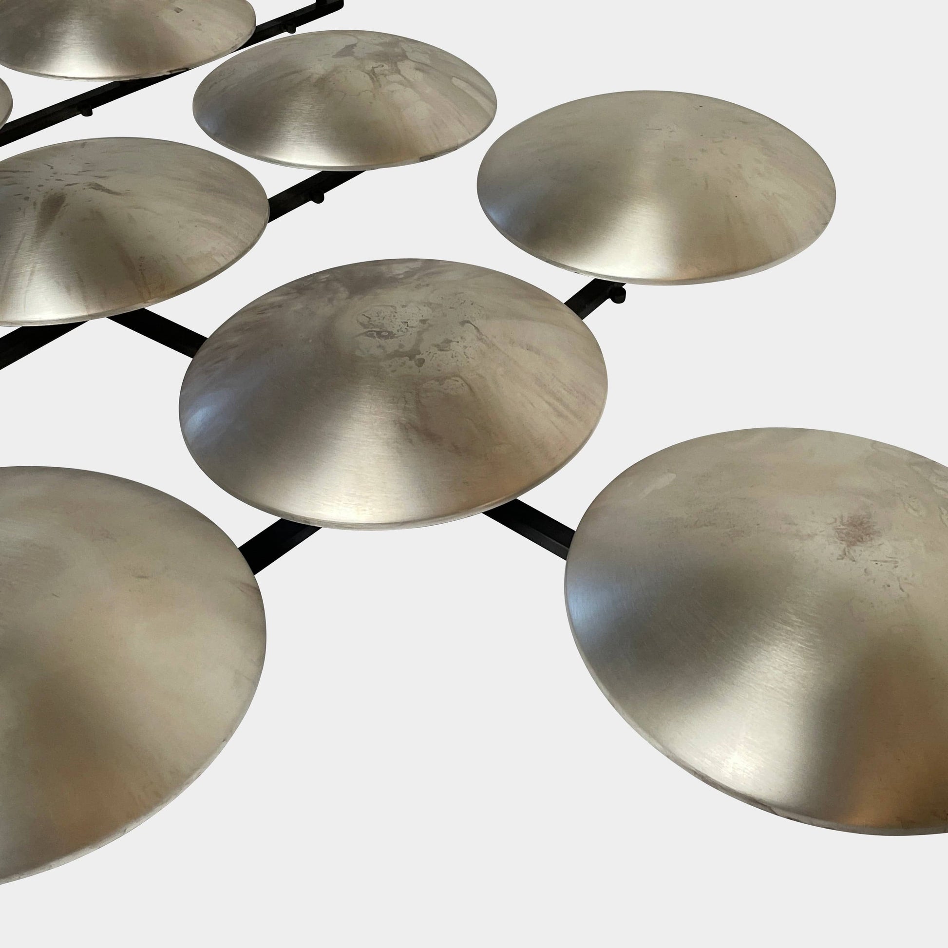 A group of Henge Wall Clips Light on a white background.