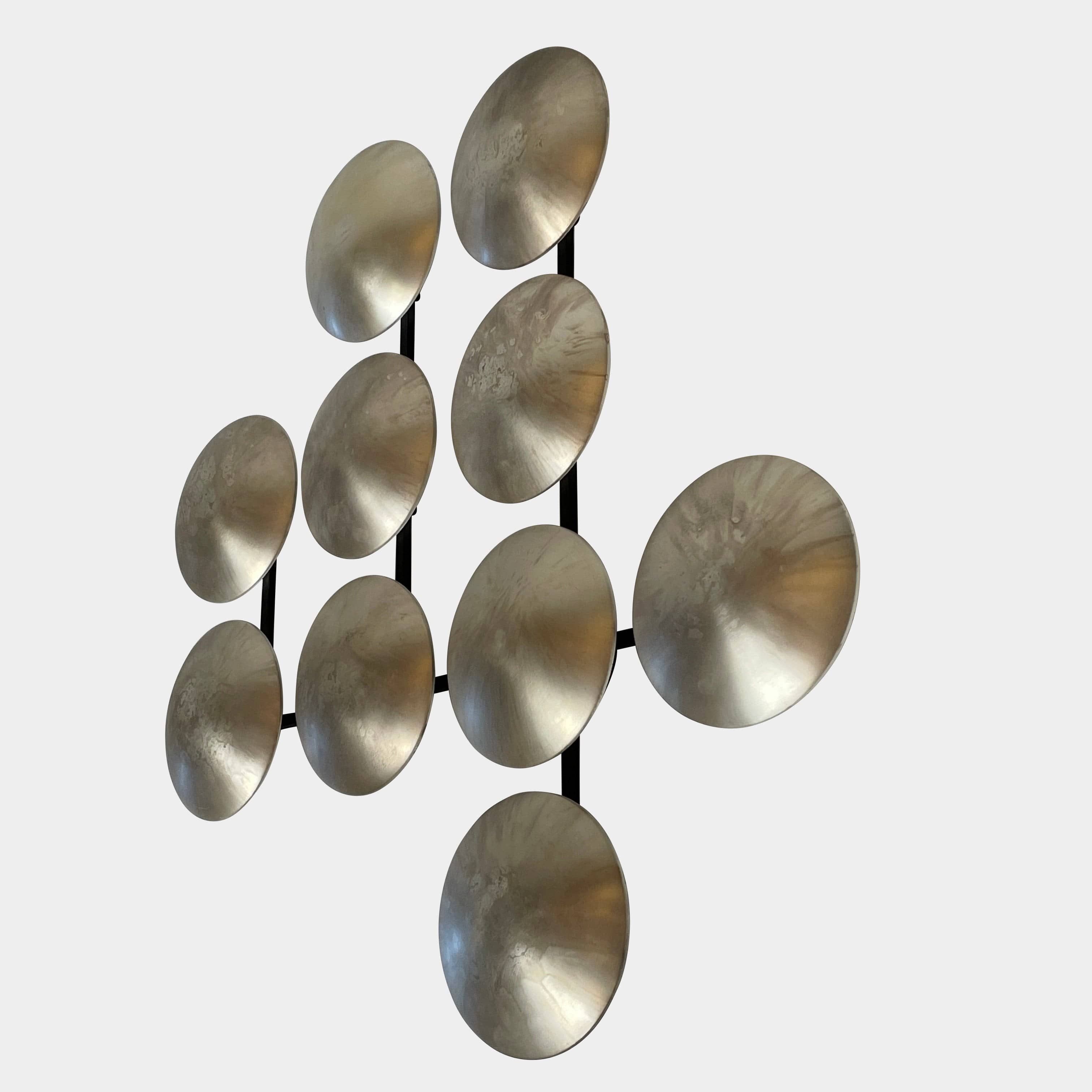 A group of Henge Wall Clips Light on a white background.