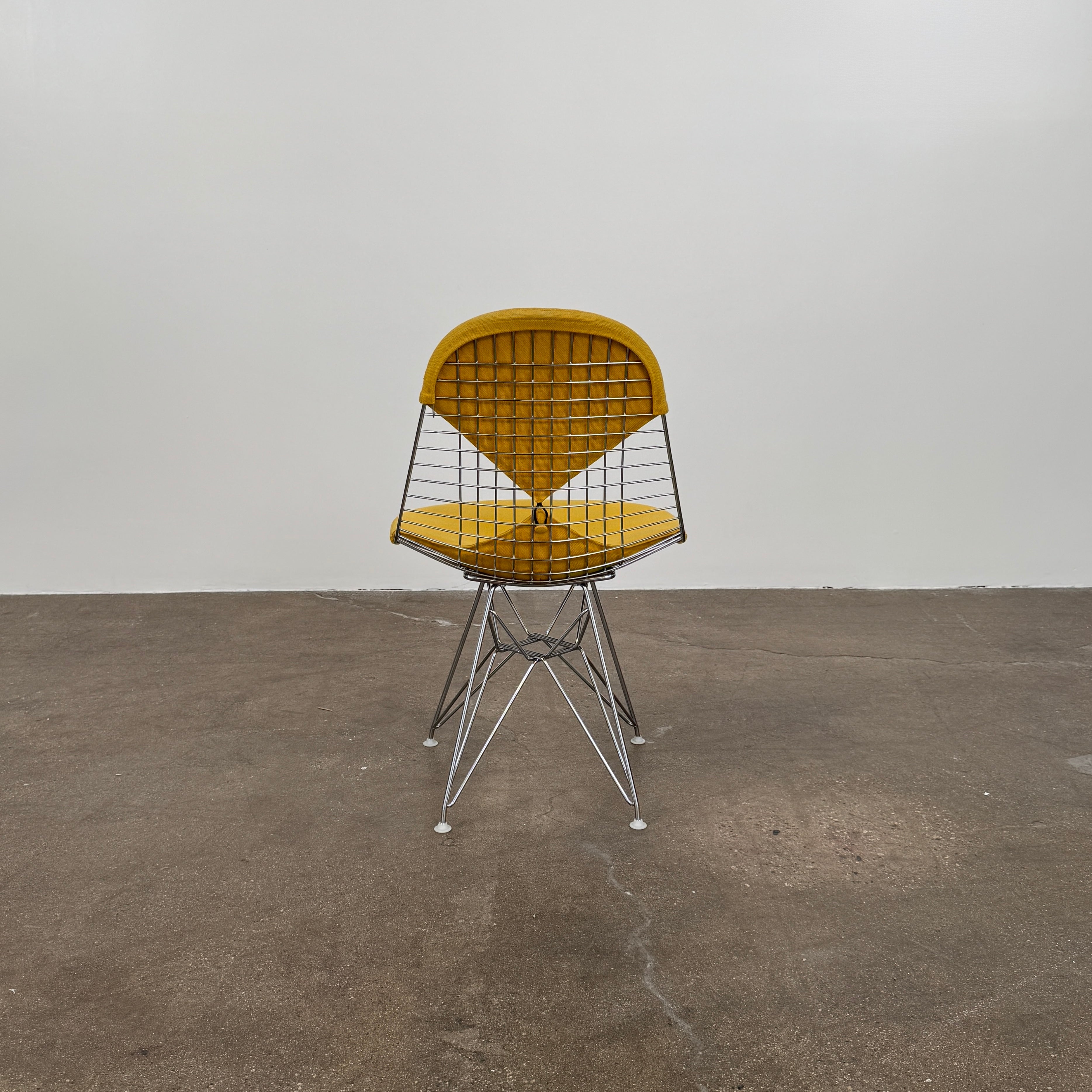 Herman Miller Eames Wire Chair with Bikini Pad – Modern Resale