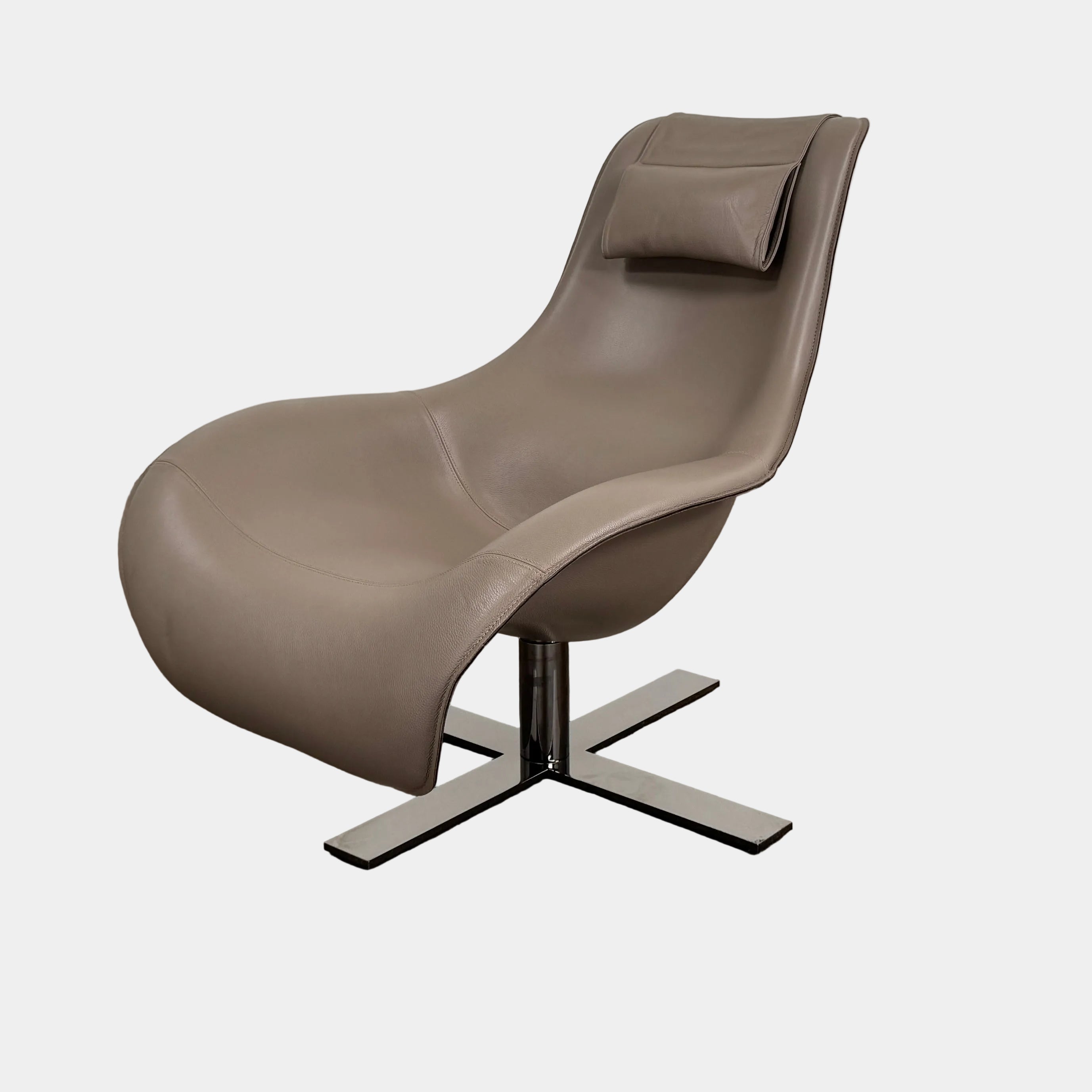 B&B Italia Mart Armchair with Swivel Base – Modern Resale