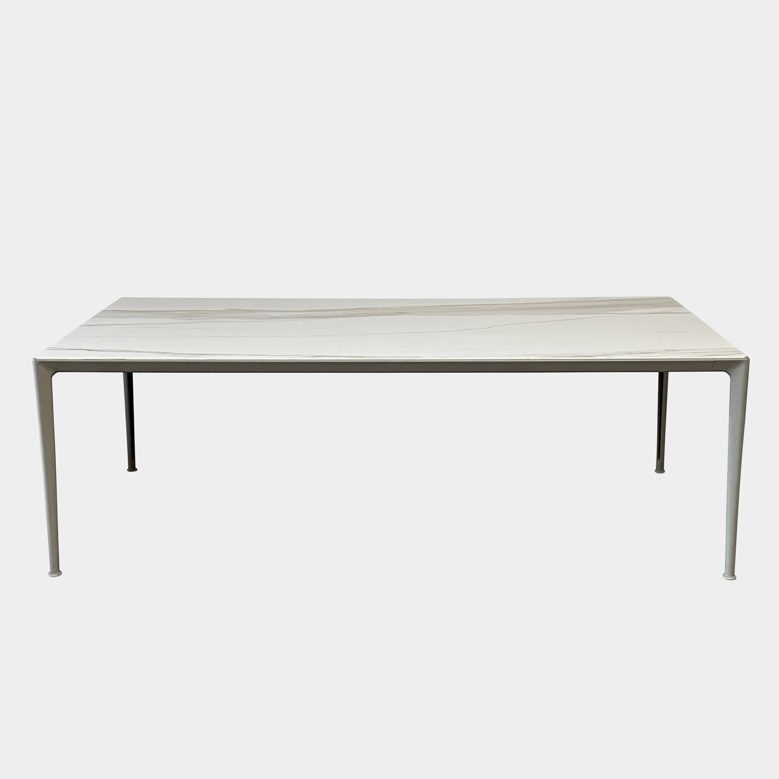 An elegant simplicity with a B&B Italia Mirto Outdoor Dining Table on a white background.