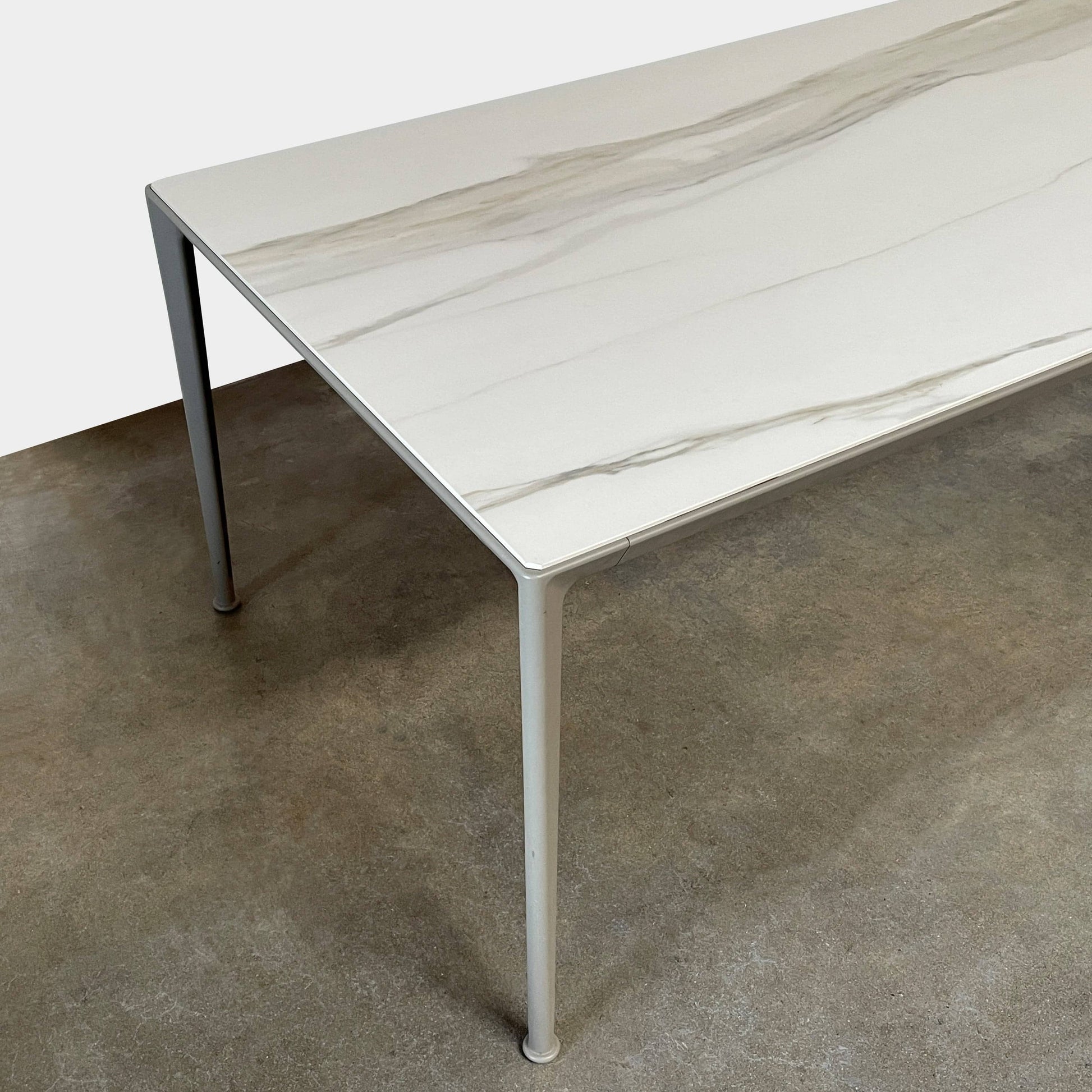 An elegant simplicity with a B&B Italia Mirto Outdoor Dining Table on a white background.