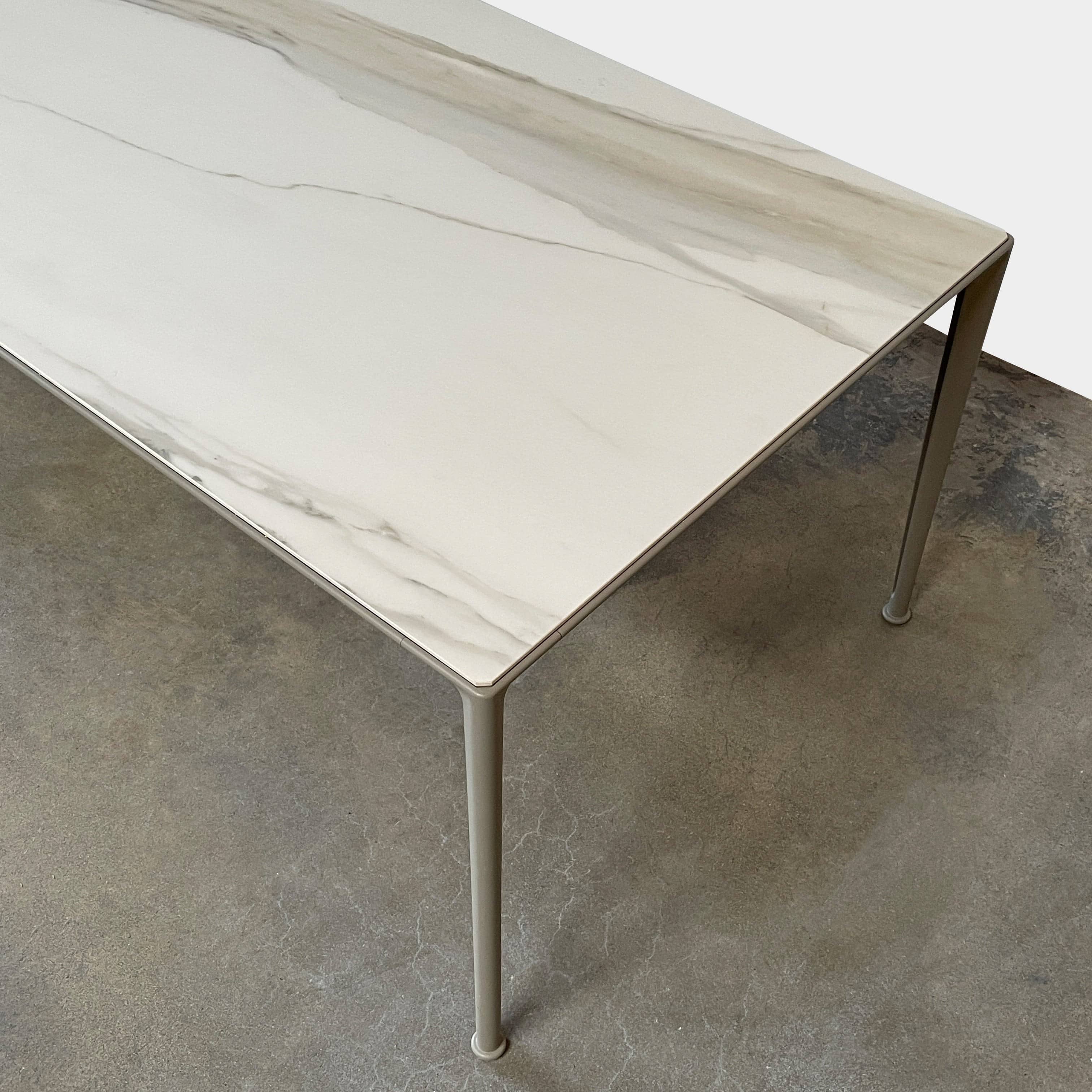 An elegant simplicity with a B&B Italia Mirto Outdoor Dining Table on a white background.