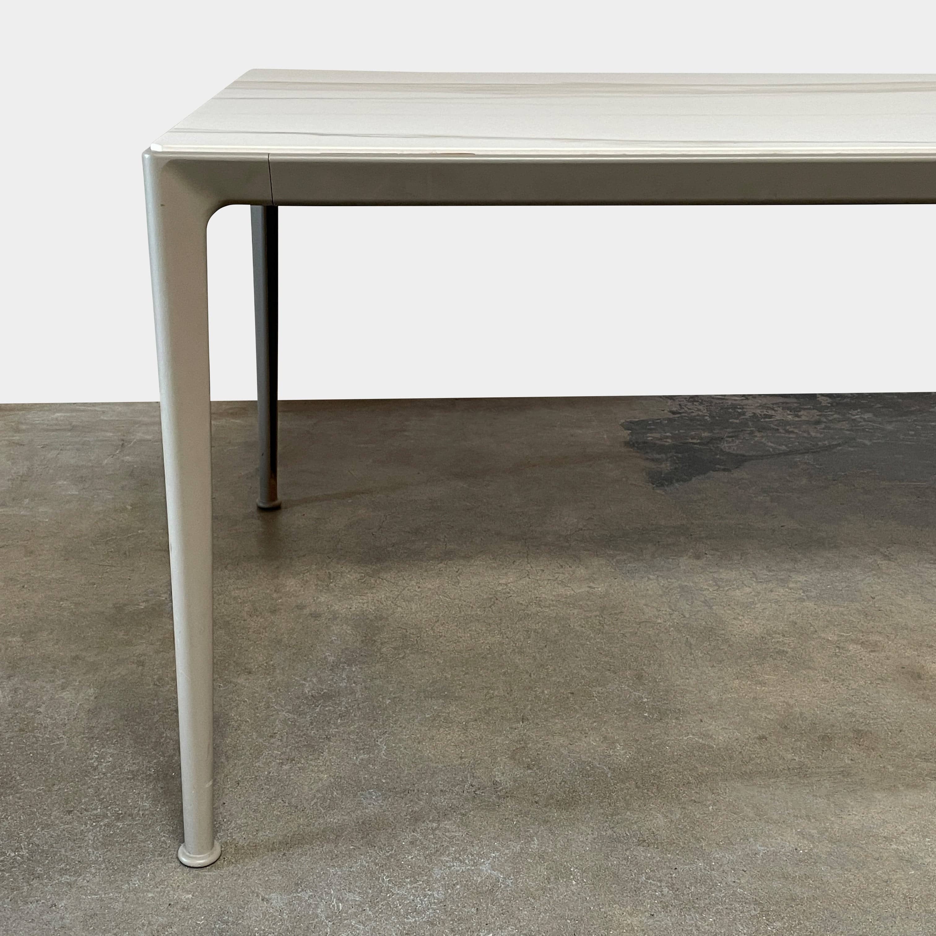 An elegant simplicity with a B&B Italia Mirto Outdoor Dining Table on a white background.