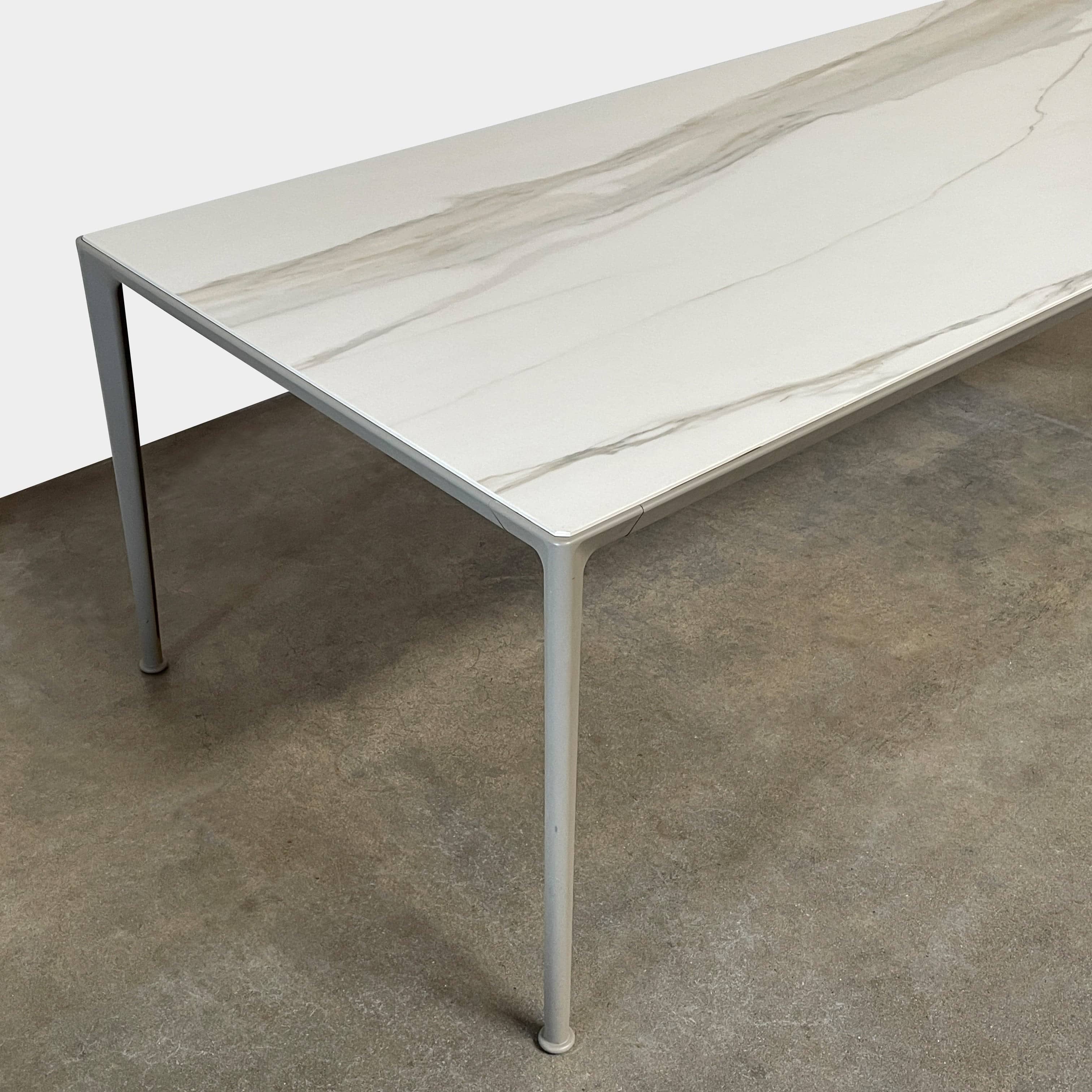 An elegant simplicity with a B&B Italia Mirto Outdoor Dining Table on a white background.