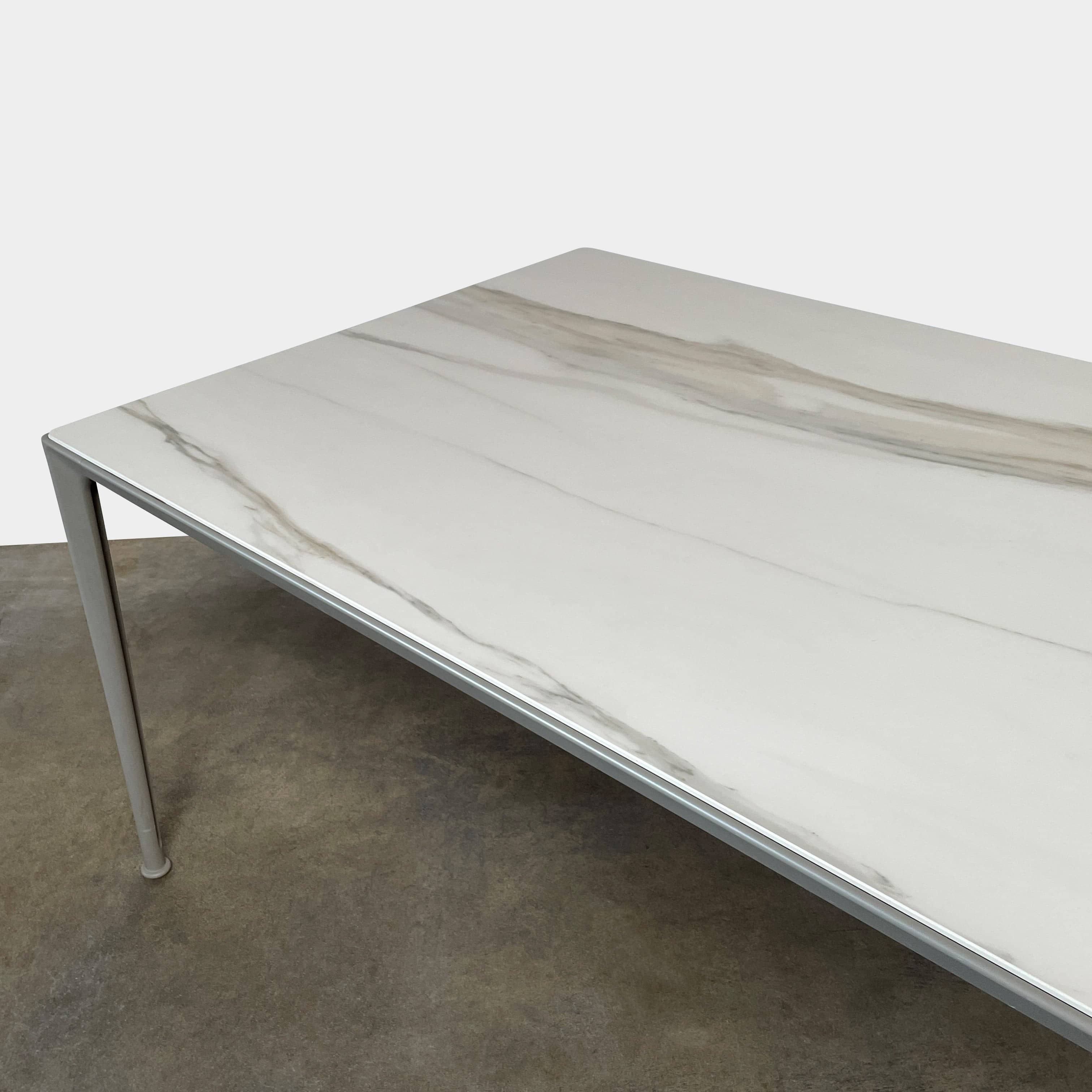 An elegant simplicity with a B&B Italia Mirto Outdoor Dining Table on a white background.