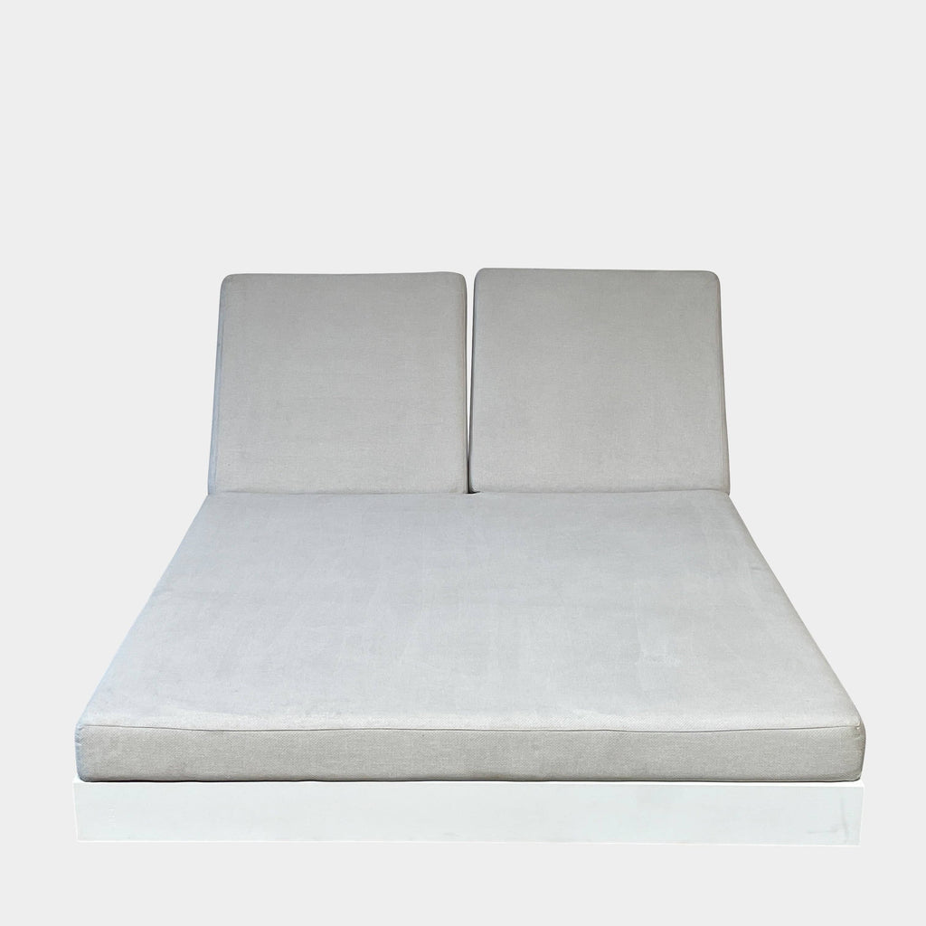 A Gandia Blasco Chill 140 Reclining Sun Beds on a white background.