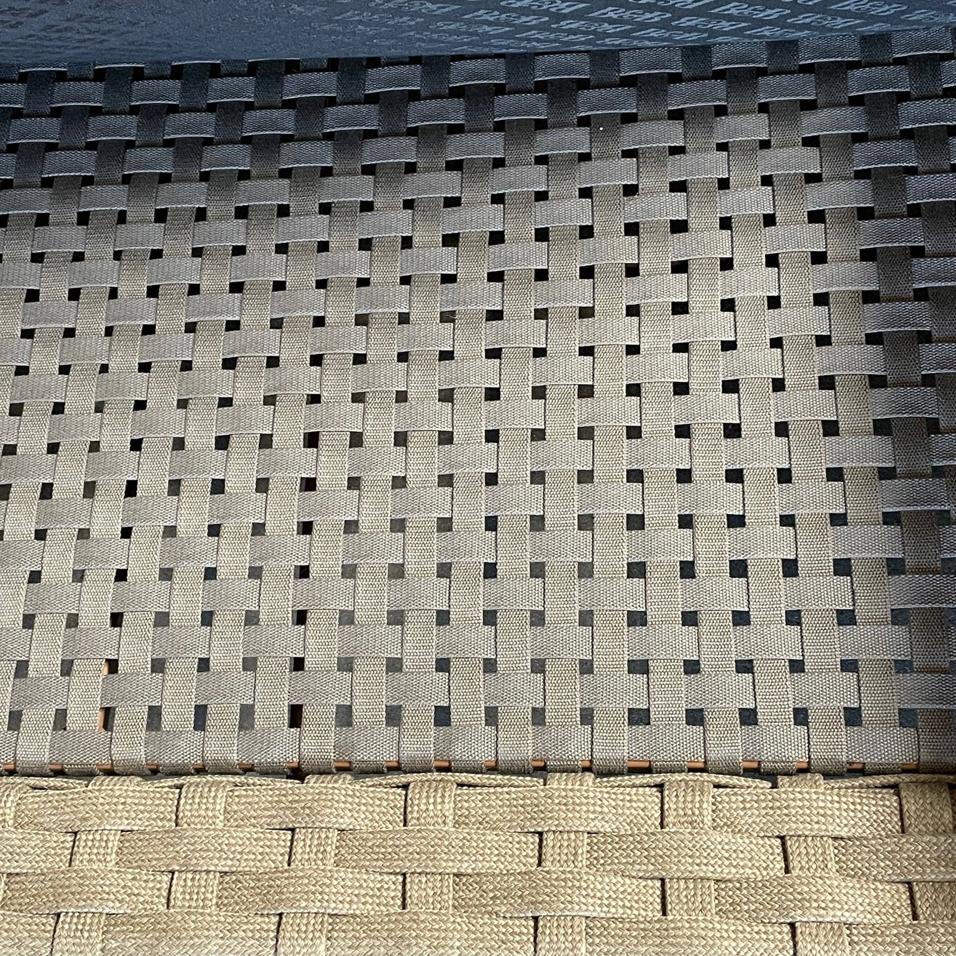 A B&B Italia Ray Outdoor Sofas with cushions on a white background.