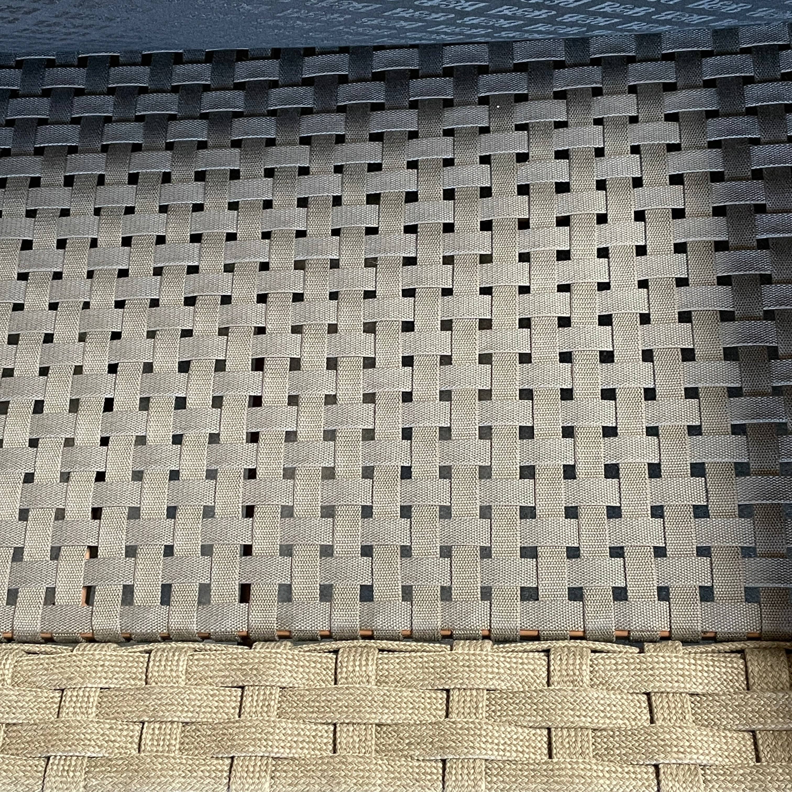 A B&B Italia Ray Outdoor Sofas with cushions on a white background.