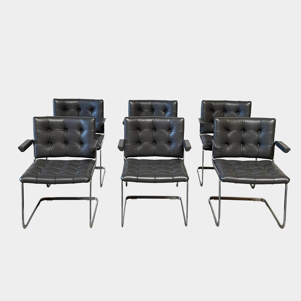 A pair of De Sede RH-305 Dining Chairs, perfect for seating comfort in any living space.