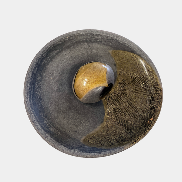 Murano Glass Plate by Alfredo Barbini – Modern Resale