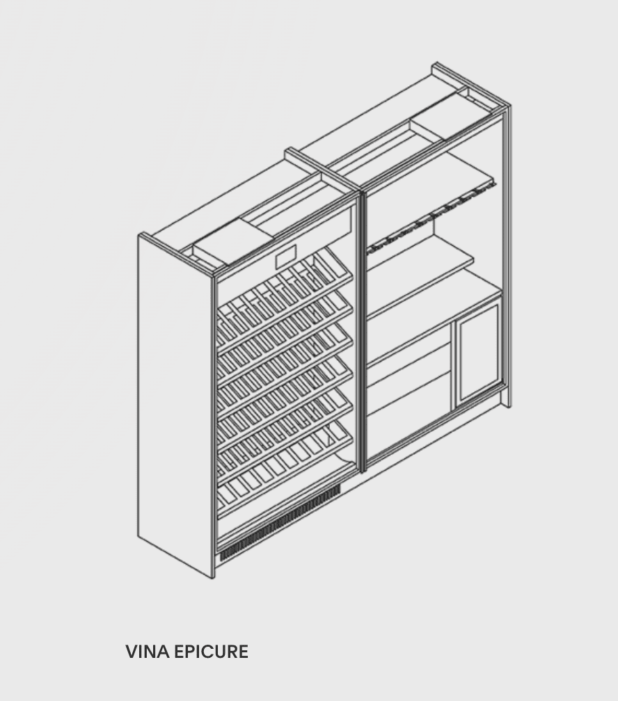 Vina Wine Storage Systems, Kitchens - Modern Resale