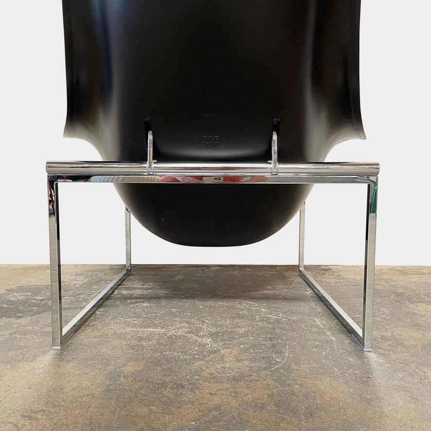 B&B Italia Mart Leather Lounge Chair, Lounge Chairs - Modern Resale