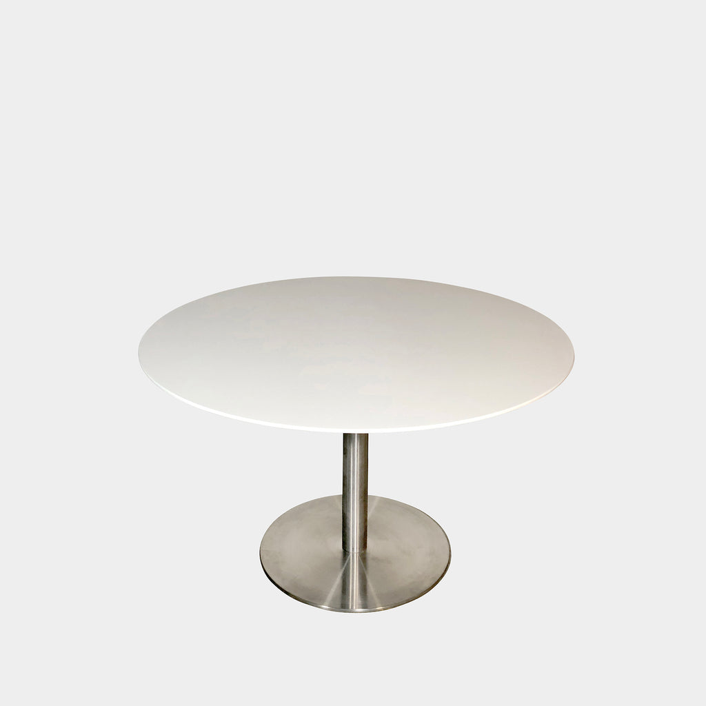 Round White Dining Table, Dining Table - Modern Resale