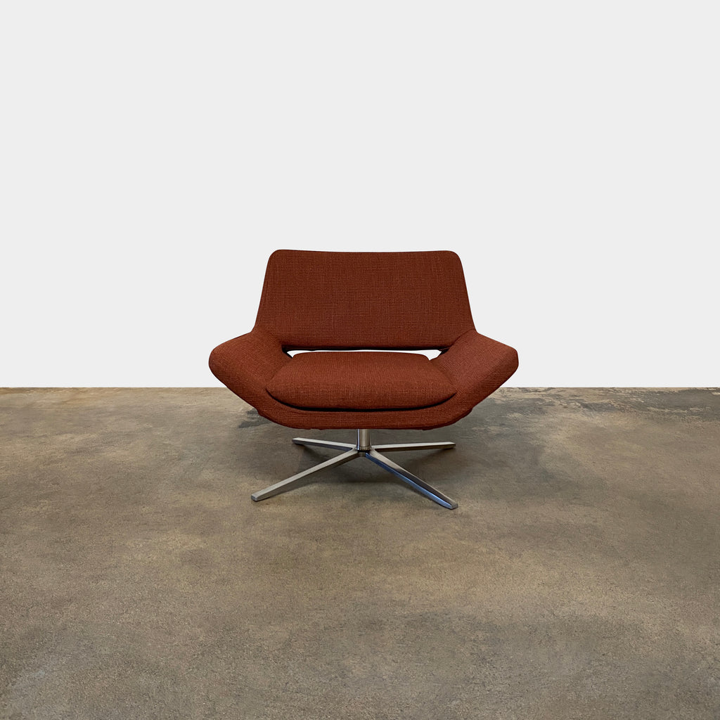 Metropolitan Swivel Armchair, Lounge Chair - Modern Resale