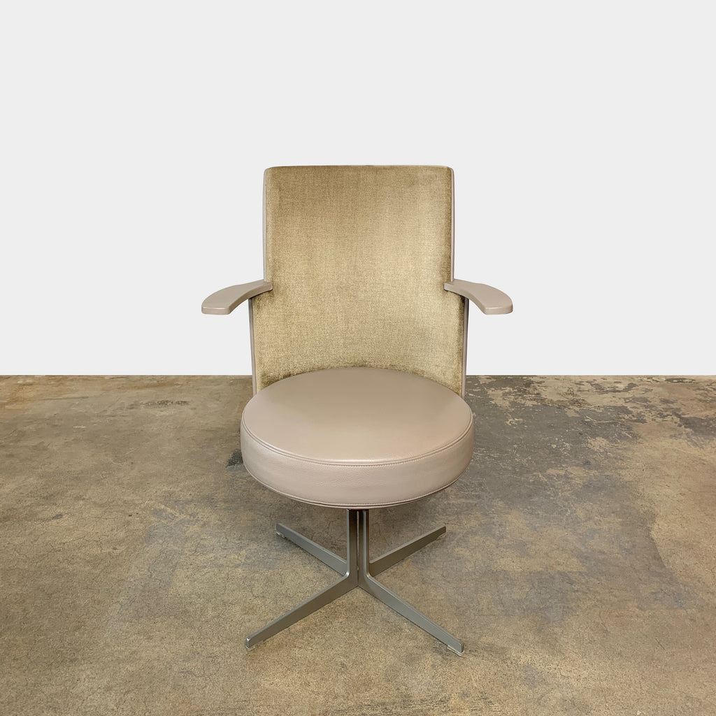 Jeff swivel dining chair with arms, Dining Chair - Modern Resale