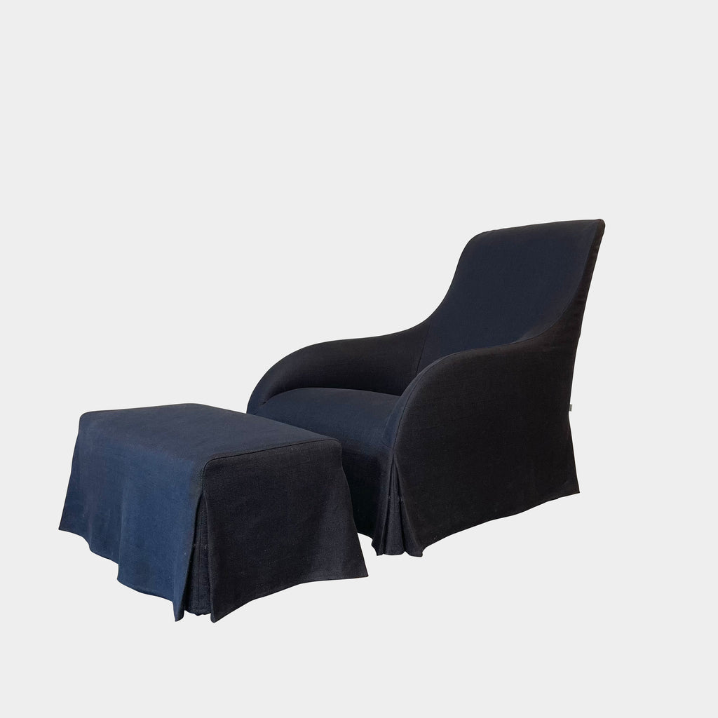 Kalos Chair and ottoman,  - Modern Resale