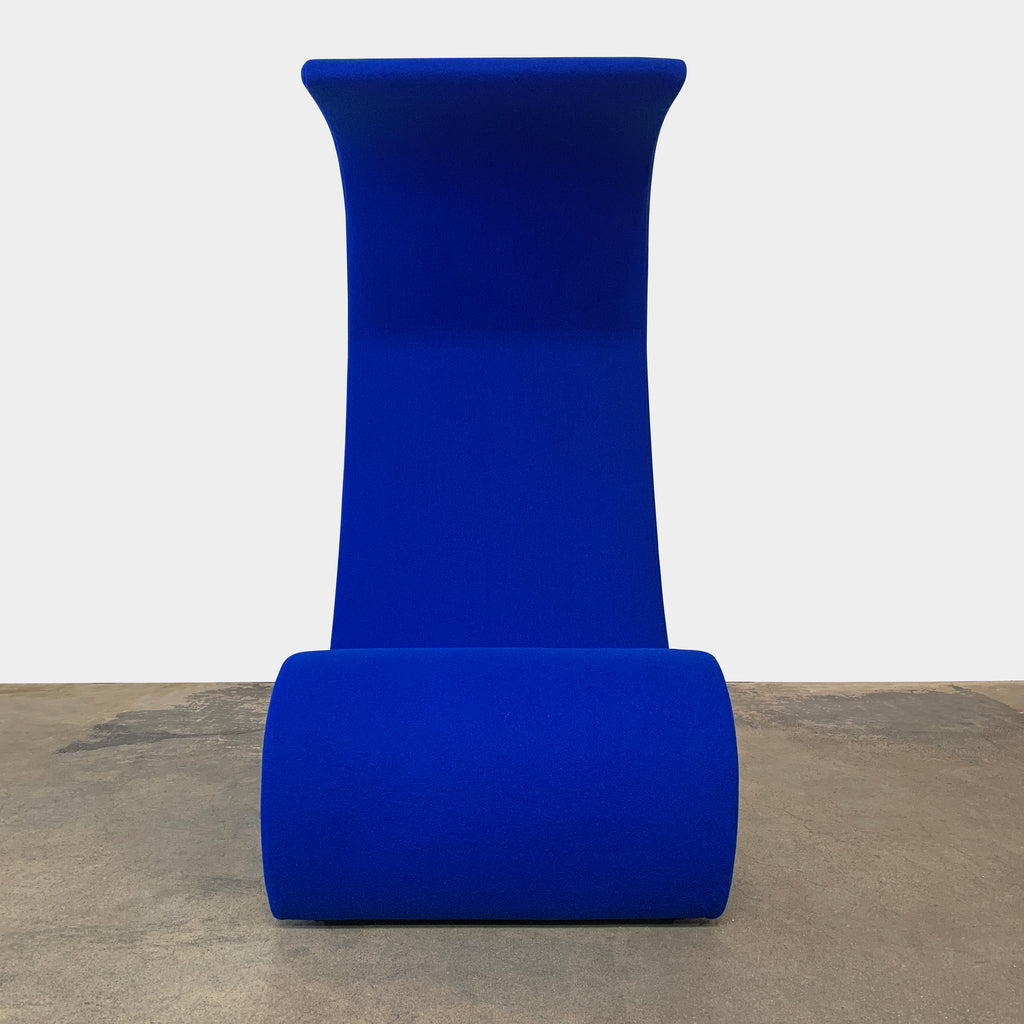 Amoebe Armchair - Blue, Lounge Chairs - Modern Resale